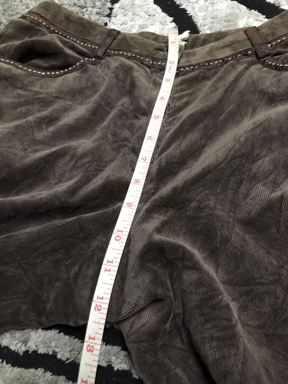 Jean Charles De Castelbajac 28x27 Castelbajac brown cudroy pants Size US 28 / EU 44 - 14 Thumbnail
