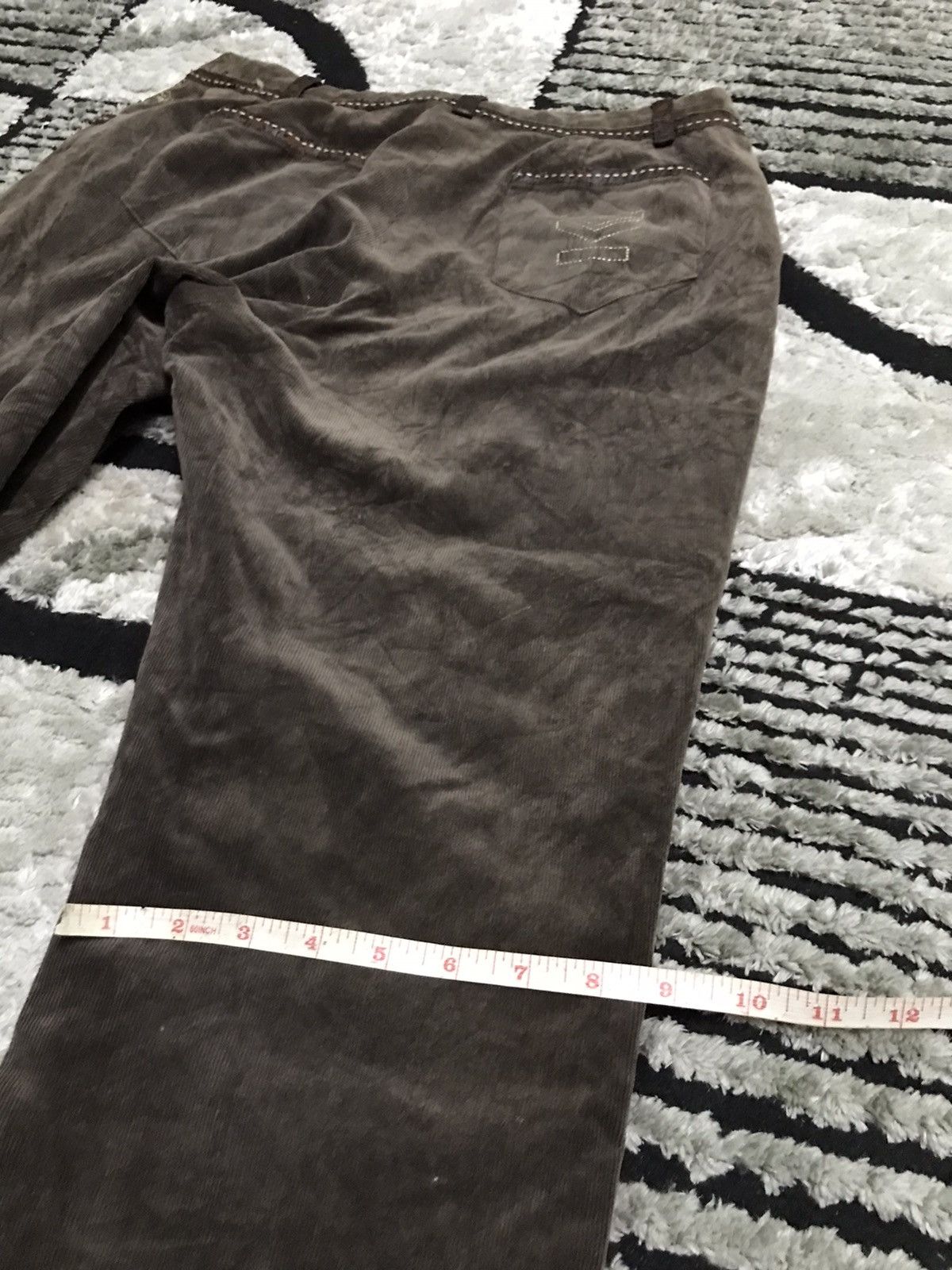 Jean Charles De Castelbajac 28x27 Castelbajac brown cudroy pants Size US 28 / EU 44 - 12 Thumbnail