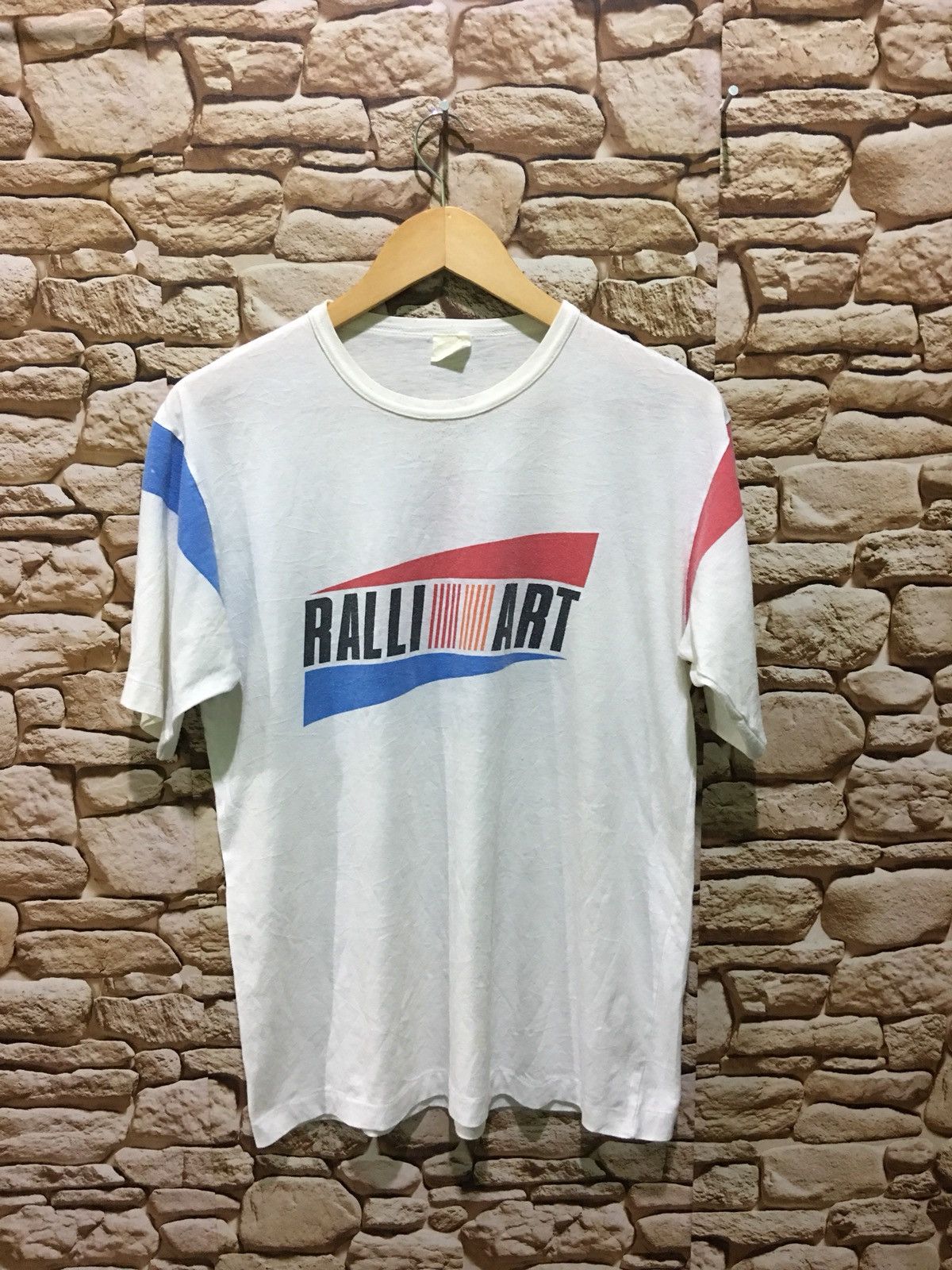 Rare vintage rally art mitsubishi motor shirt