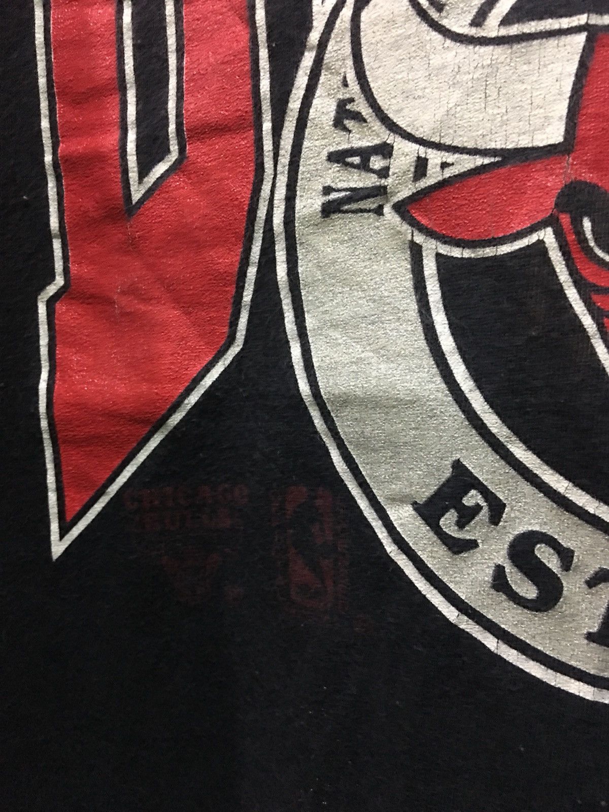 NBA × Vintage Vintage 90s Chicago Bulls shirt Size US L / EU 52-54 / 3 - 4 Thumbnail