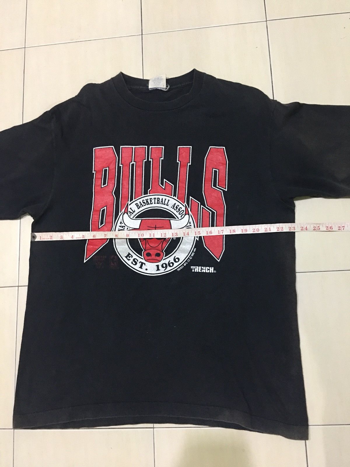 NBA × Vintage Vintage 90s Chicago Bulls shirt Size US L / EU 52-54 / 3 - 9 Thumbnail