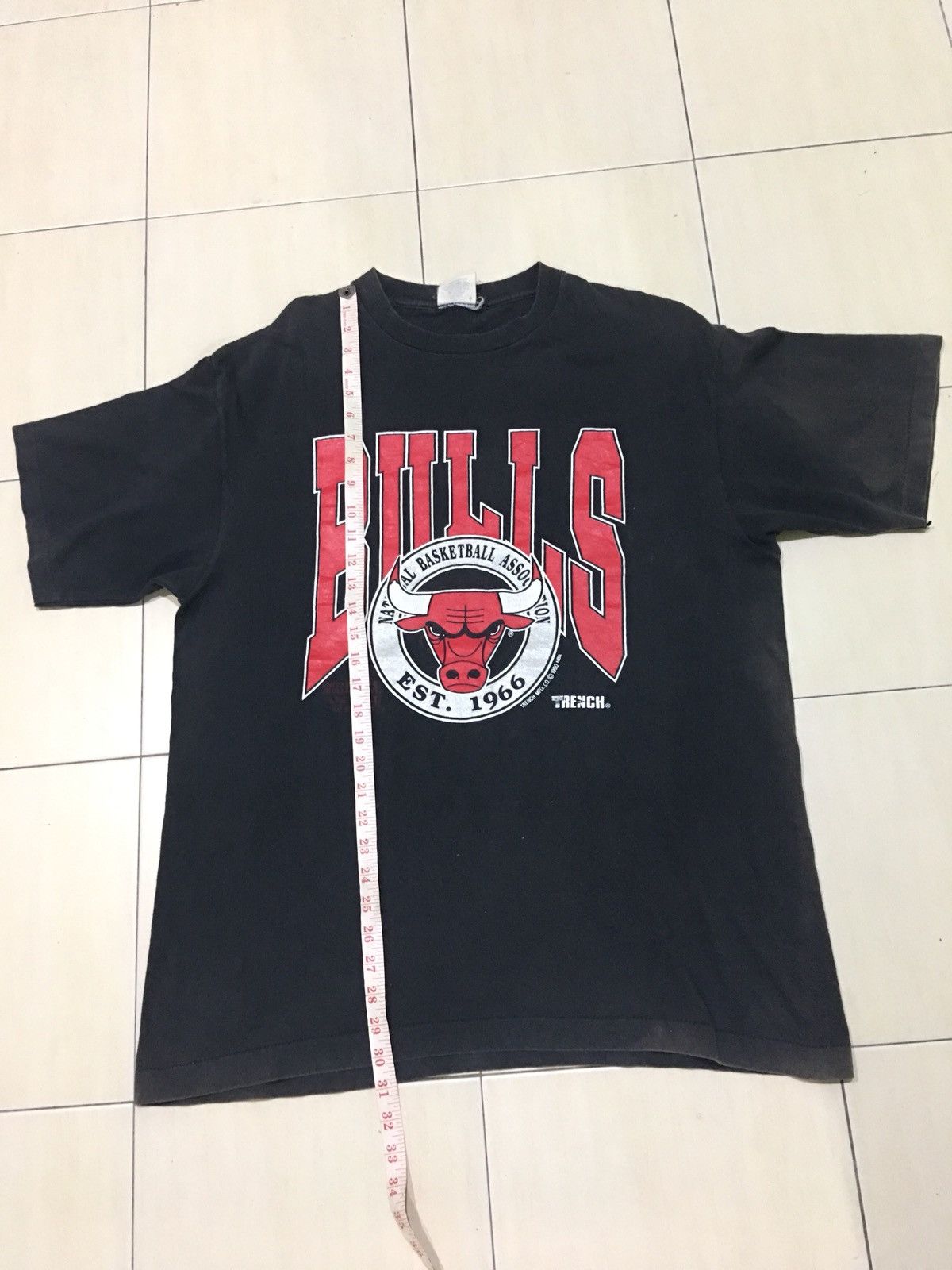 NBA × Vintage Vintage 90s Chicago Bulls shirt Size US L / EU 52-54 / 3 - 10 Thumbnail