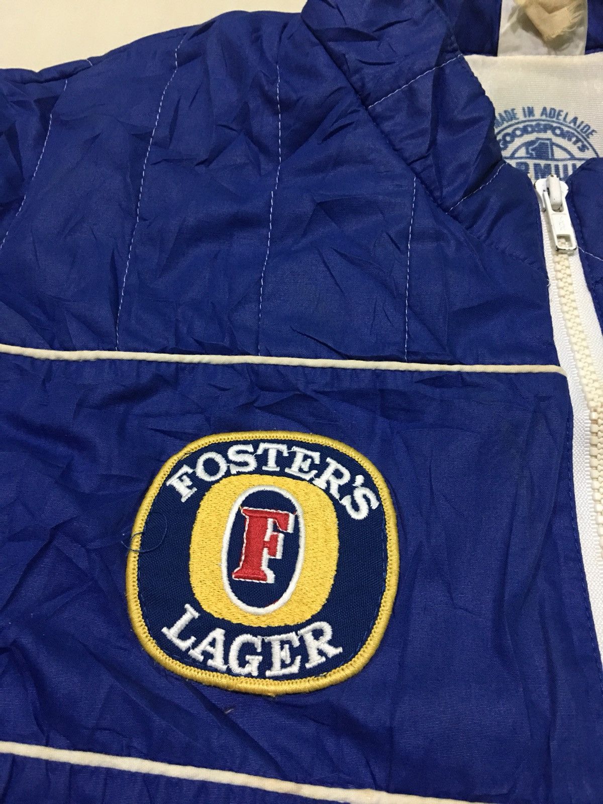 Vintage Vintage 1986 Fosters Lager Formula 1 Jacket Size US L / EU 52-54 / 3 - 7 Thumbnail