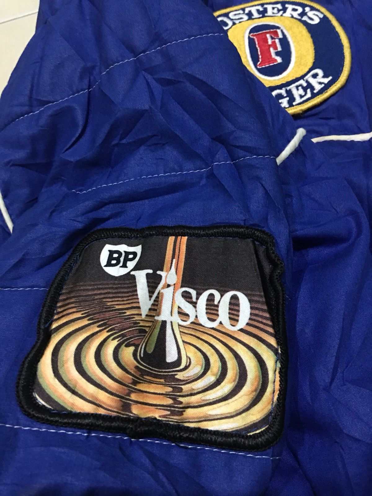 Vintage Vintage 1986 Fosters Lager Formula 1 Jacket Size US L / EU 52-54 / 3 - 6 Thumbnail