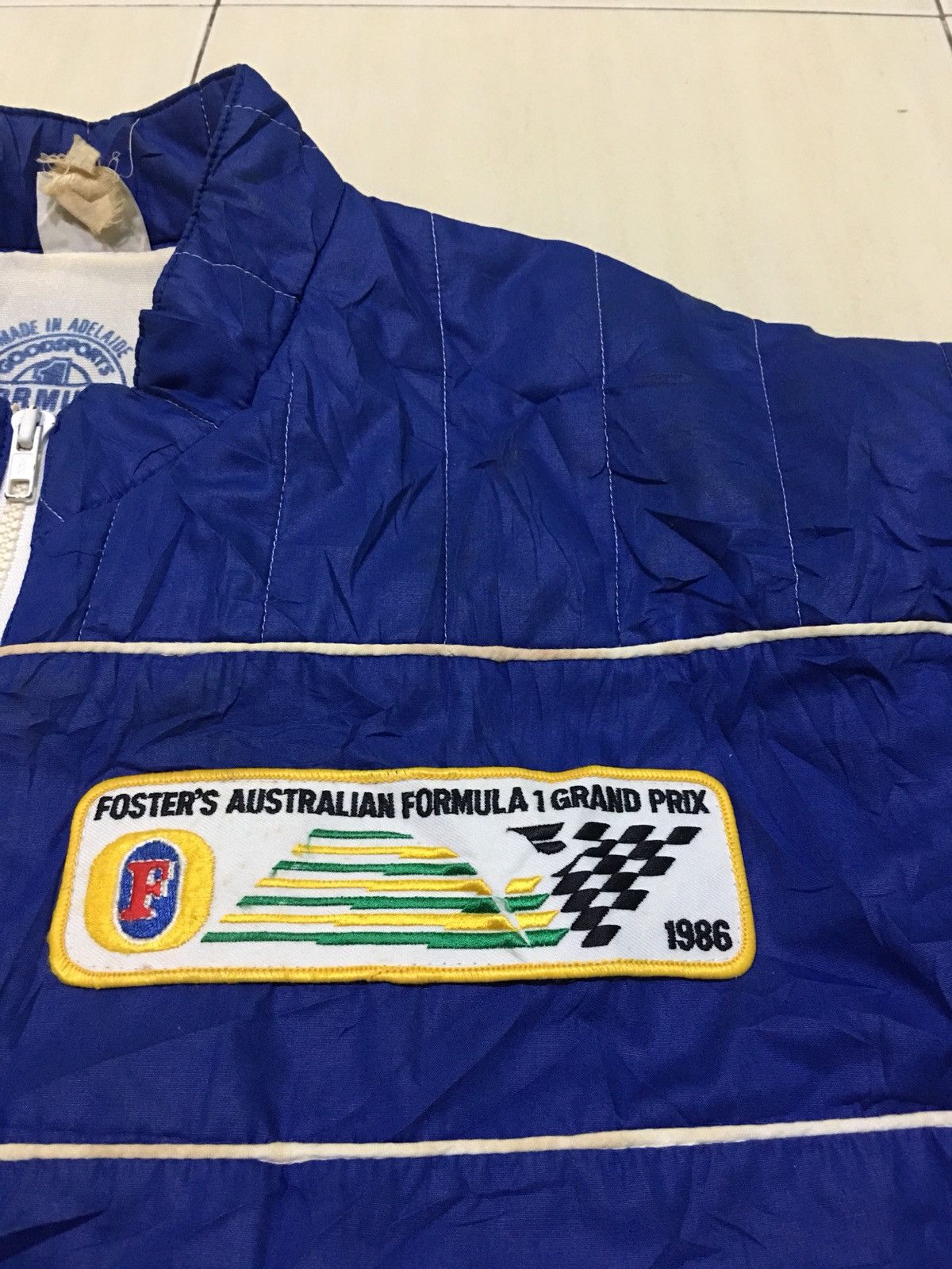Vintage Vintage 1986 Fosters Lager Formula 1 Jacket Size US L / EU 52-54 / 3 - 8 Thumbnail