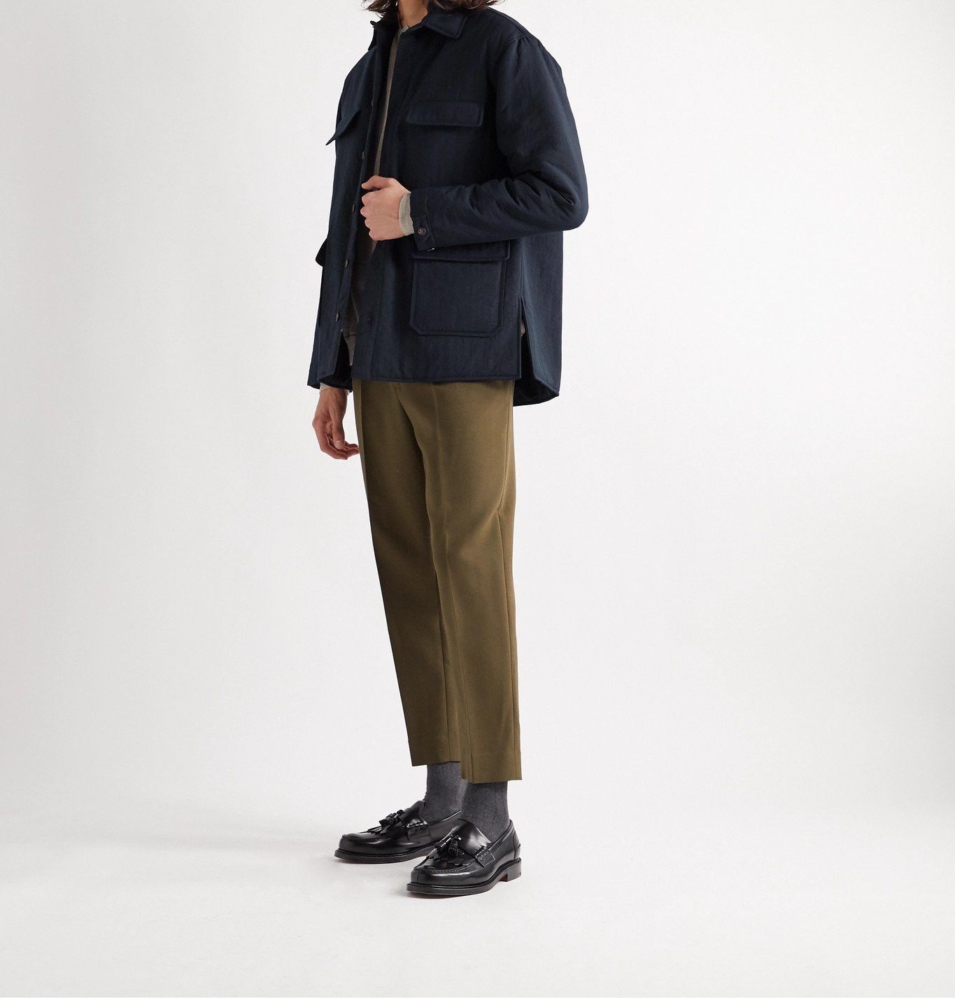Deveaux Deveaux New York 🇺🇸 Navy Luca Field Jacket Size US M / EU 48-50 / 2 - 8 Thumbnail