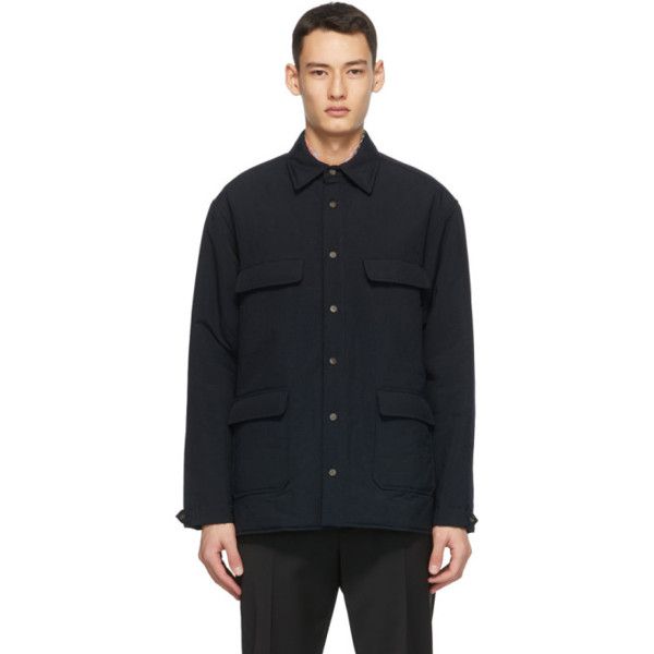 Deveaux Deveaux New York 🇺🇸 Navy Luca Field Jacket Size US M / EU 48-50 / 2 - 7 Thumbnail