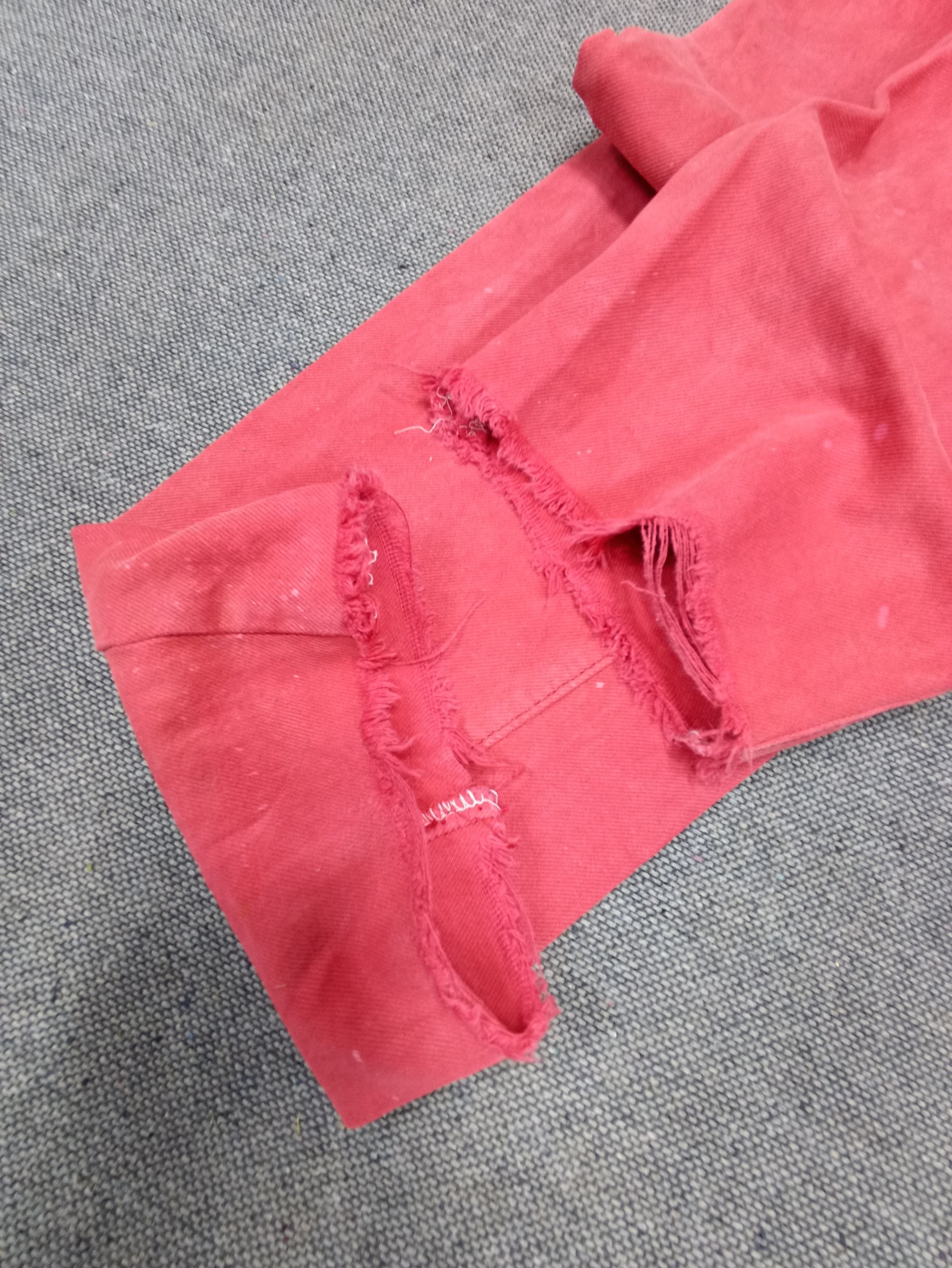 Jean × Levi's × Vintage Rare Vintage Levis 501 Made in USA Red Jeans-J159 Size 30" / US 8 / IT 44 - 8 Thumbnail
