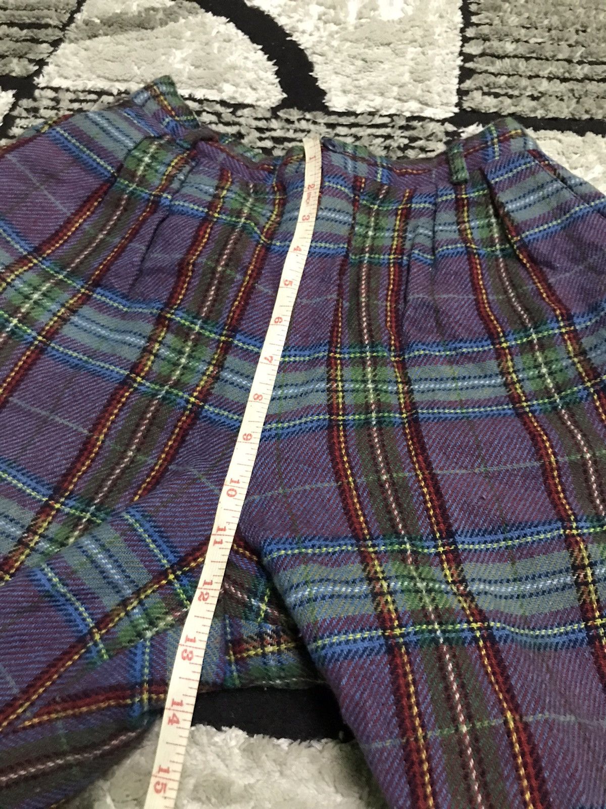 Vintage vintage tartan casual pants Size US 26 / EU 42 - 10 Thumbnail