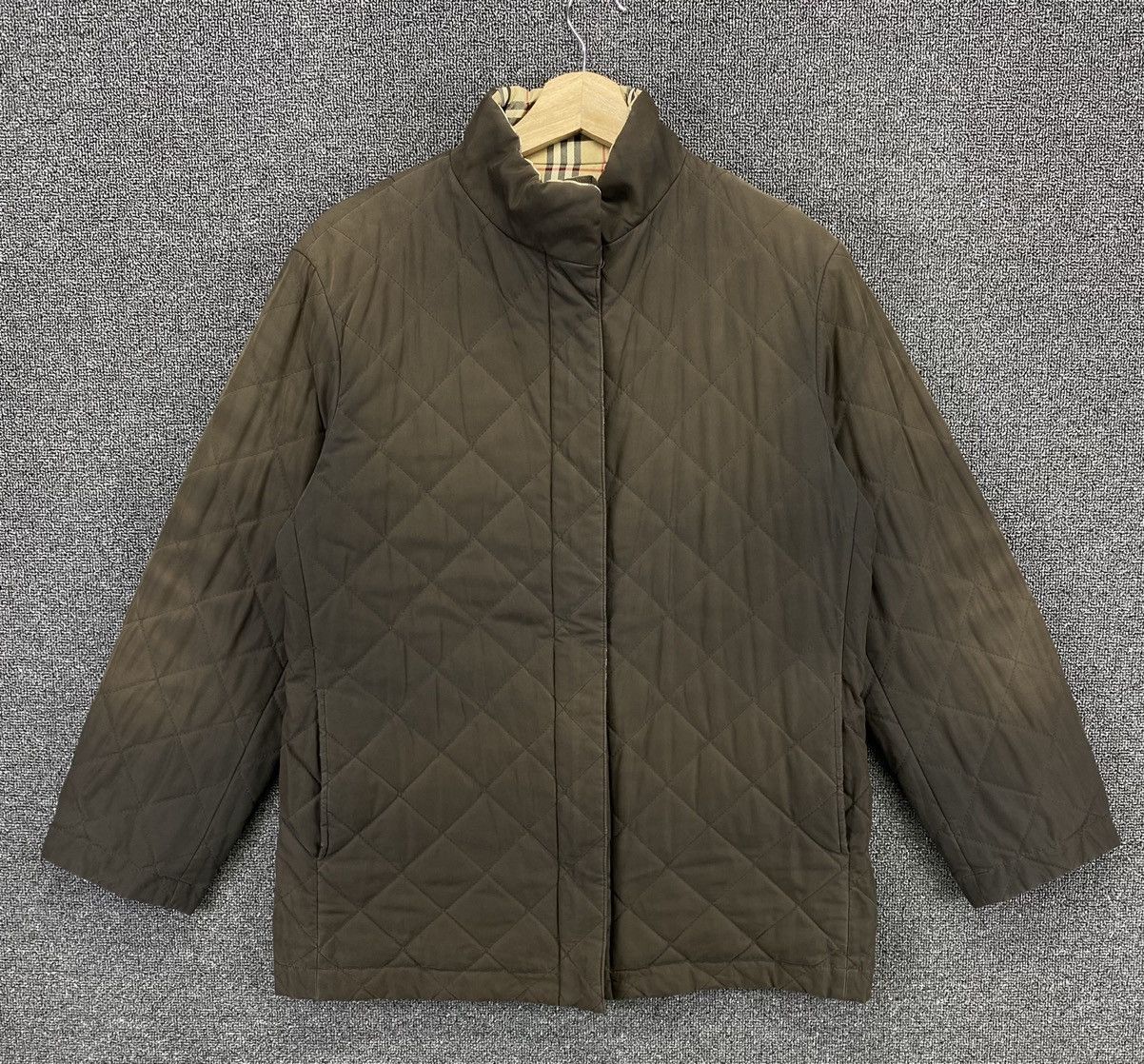 Burberry Vintage Burberry Nova Check Reversible Quilted Jacket Size XS / US 0-2 / IT 36-38 - 8 Thumbnail
