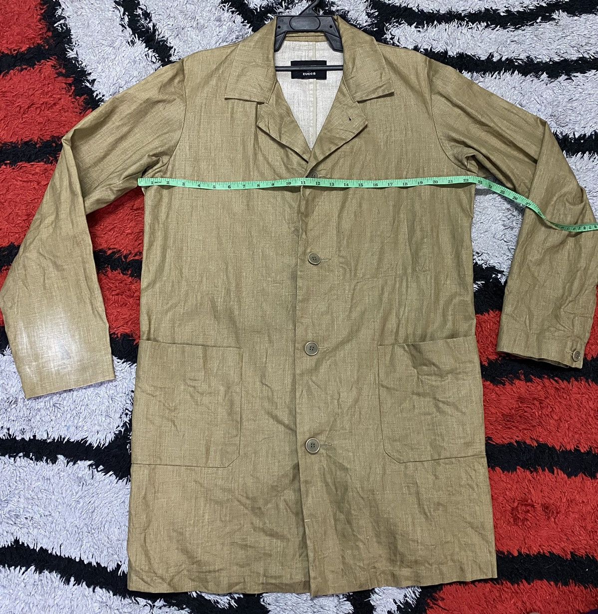 CABANE de ZUCCa CABBANE DE ZUCCA Issey Miyake Wax Trench/Long Coat Size US L / EU 52-54 / 3 - 8 Thumbnail
