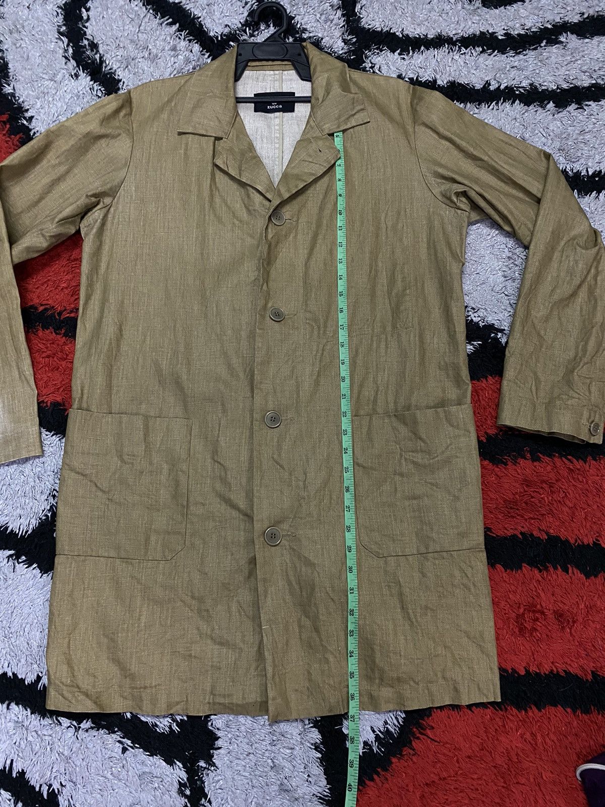 CABANE de ZUCCa CABBANE DE ZUCCA Issey Miyake Wax Trench/Long Coat Size US L / EU 52-54 / 3 - 10 Thumbnail