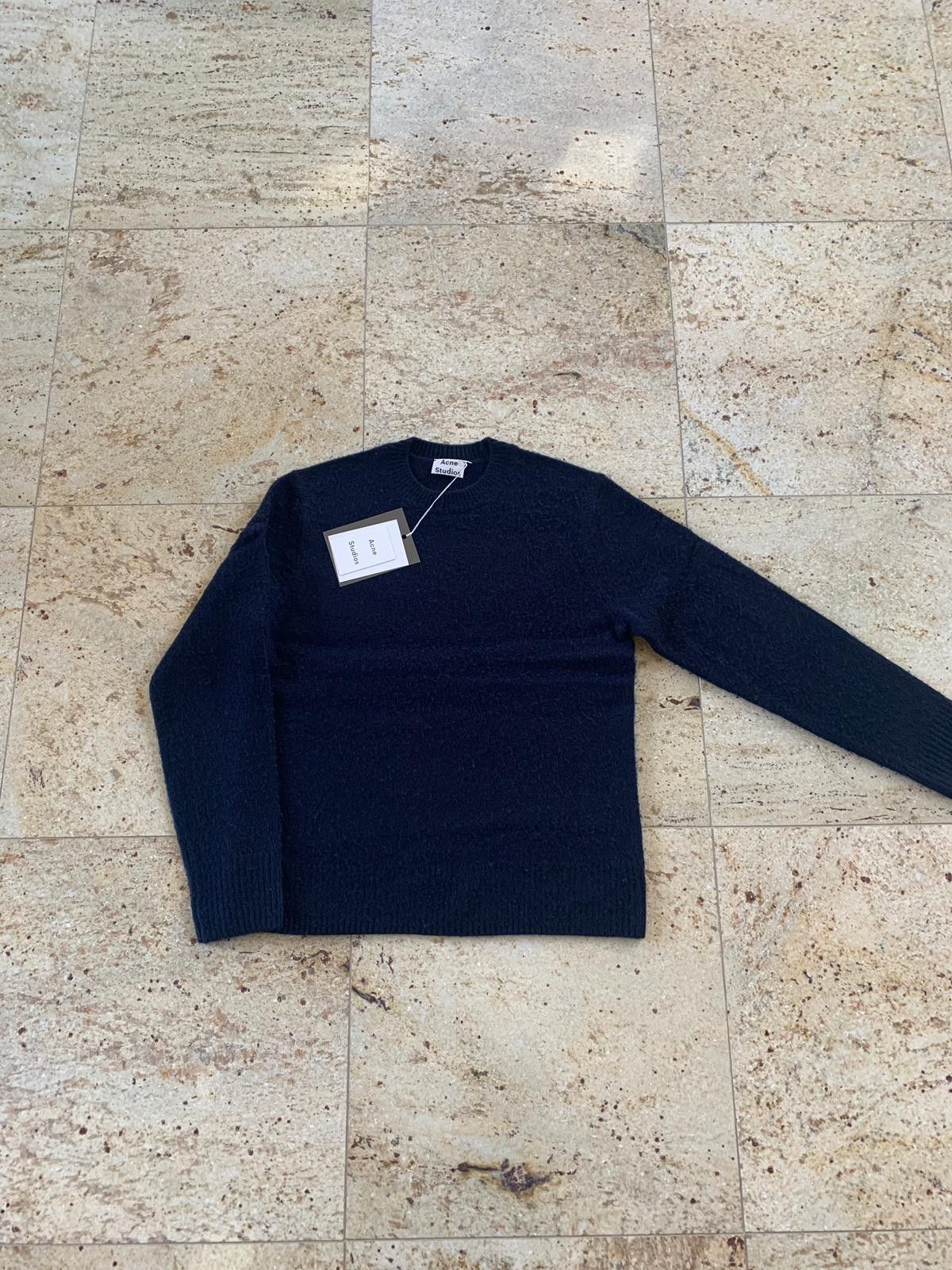 Pre-owned Acne Studios Peele Knitwear In Dark Navy