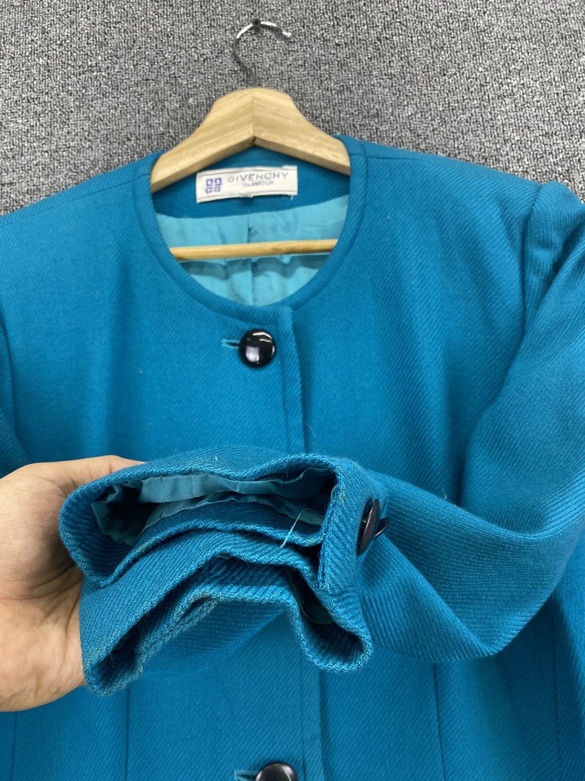 Givenchy Vintage Givenchy Glamour Button Up Coat Cardigan Jacket Size M / US 6-8 / IT 42-44 - 11 Thumbnail
