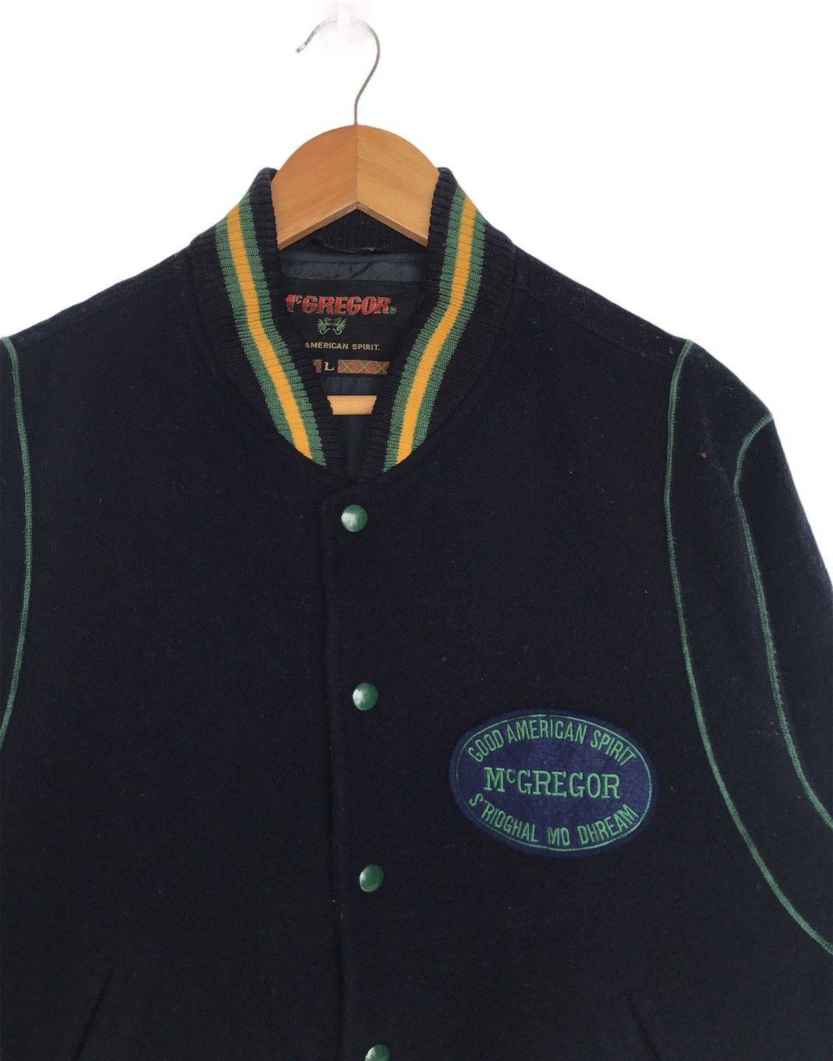 McGregor × Vintage Vintage McGregor Varsity Jacket Wool Size US L / EU 52-54 / 3 - 2 Thumbnail