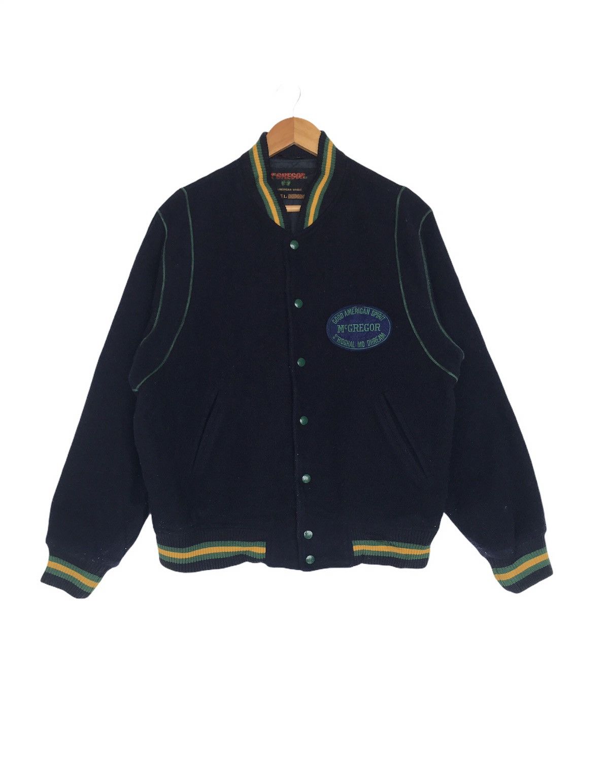 McGregor × Vintage Vintage McGregor Varsity Jacket Wool Size US L / EU 52-54 / 3 - 1 Thumbnail