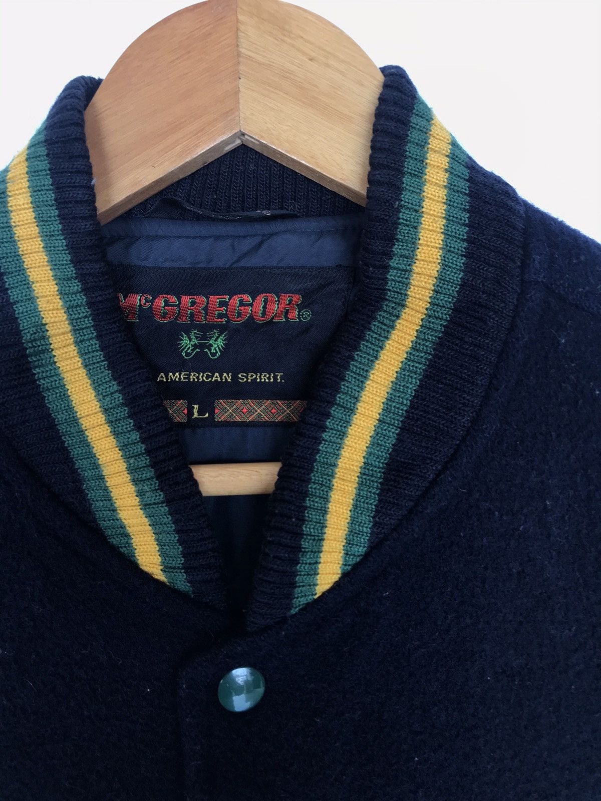 McGregor × Vintage Vintage McGregor Varsity Jacket Wool Size US L / EU 52-54 / 3 - 4 Thumbnail