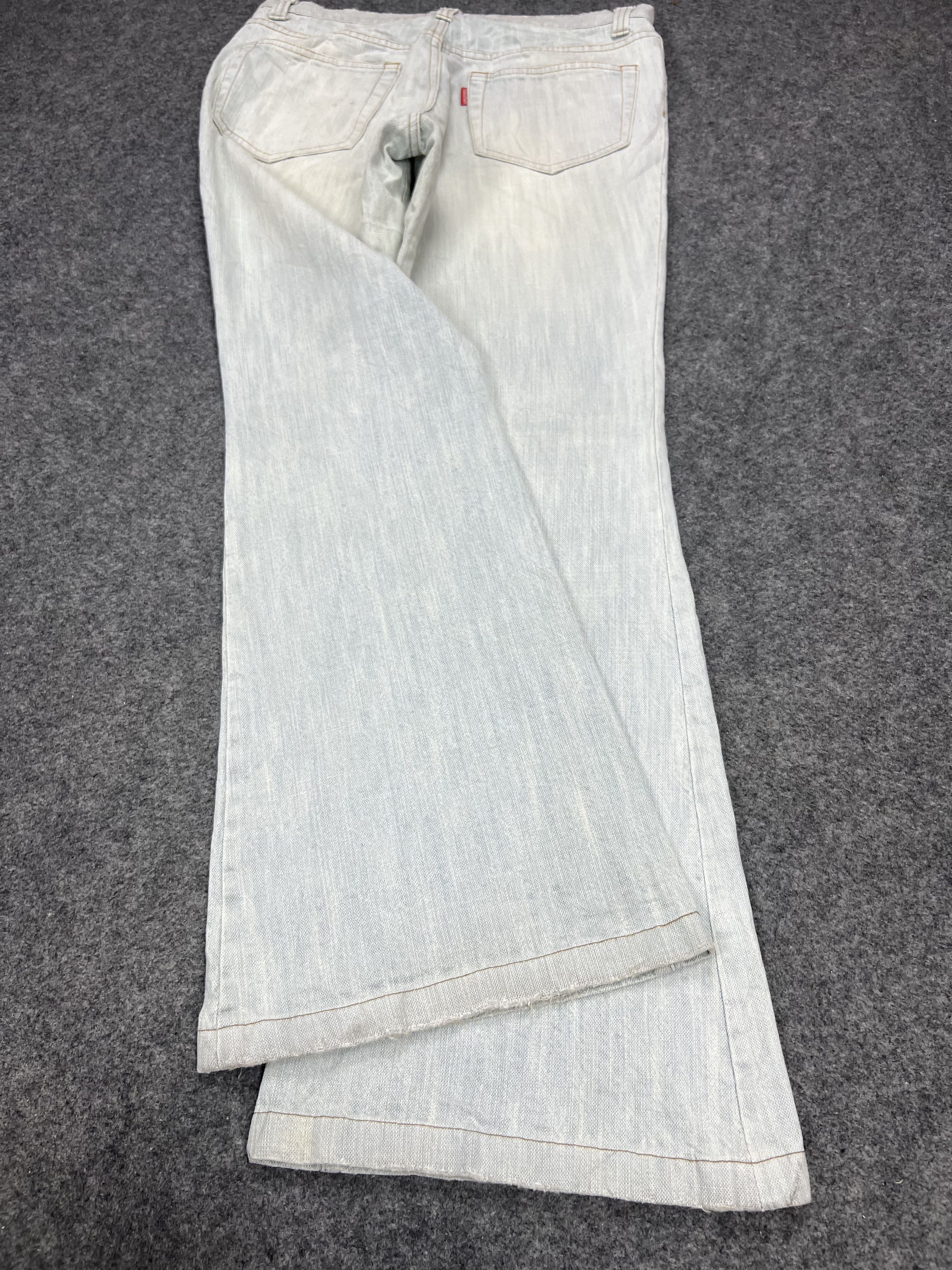 If Six Was Nine × Tornado Mart Distressed Tornado Mart Japan Flare jeans Size 32" / US 10 / IT 46 - 8 Thumbnail