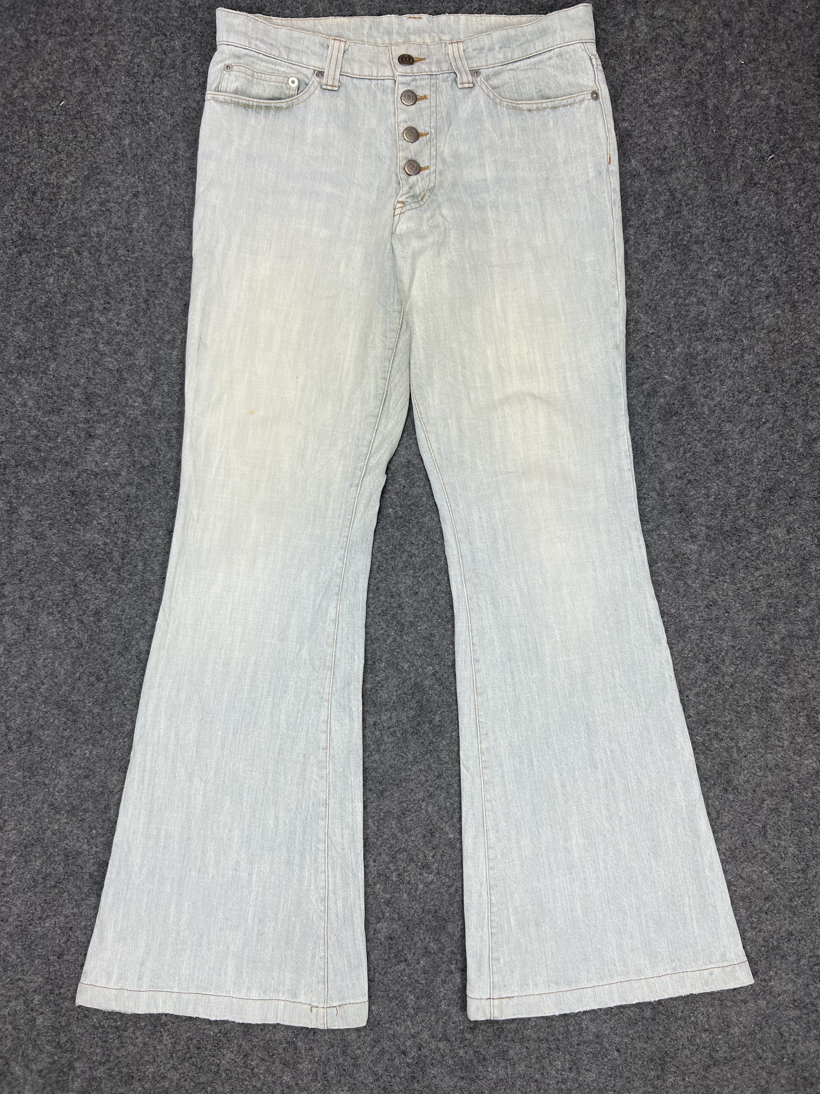 If Six Was Nine × Tornado Mart Distressed Tornado Mart Japan Flare jeans Size 32" / US 10 / IT 46 - 1 Thumbnail
