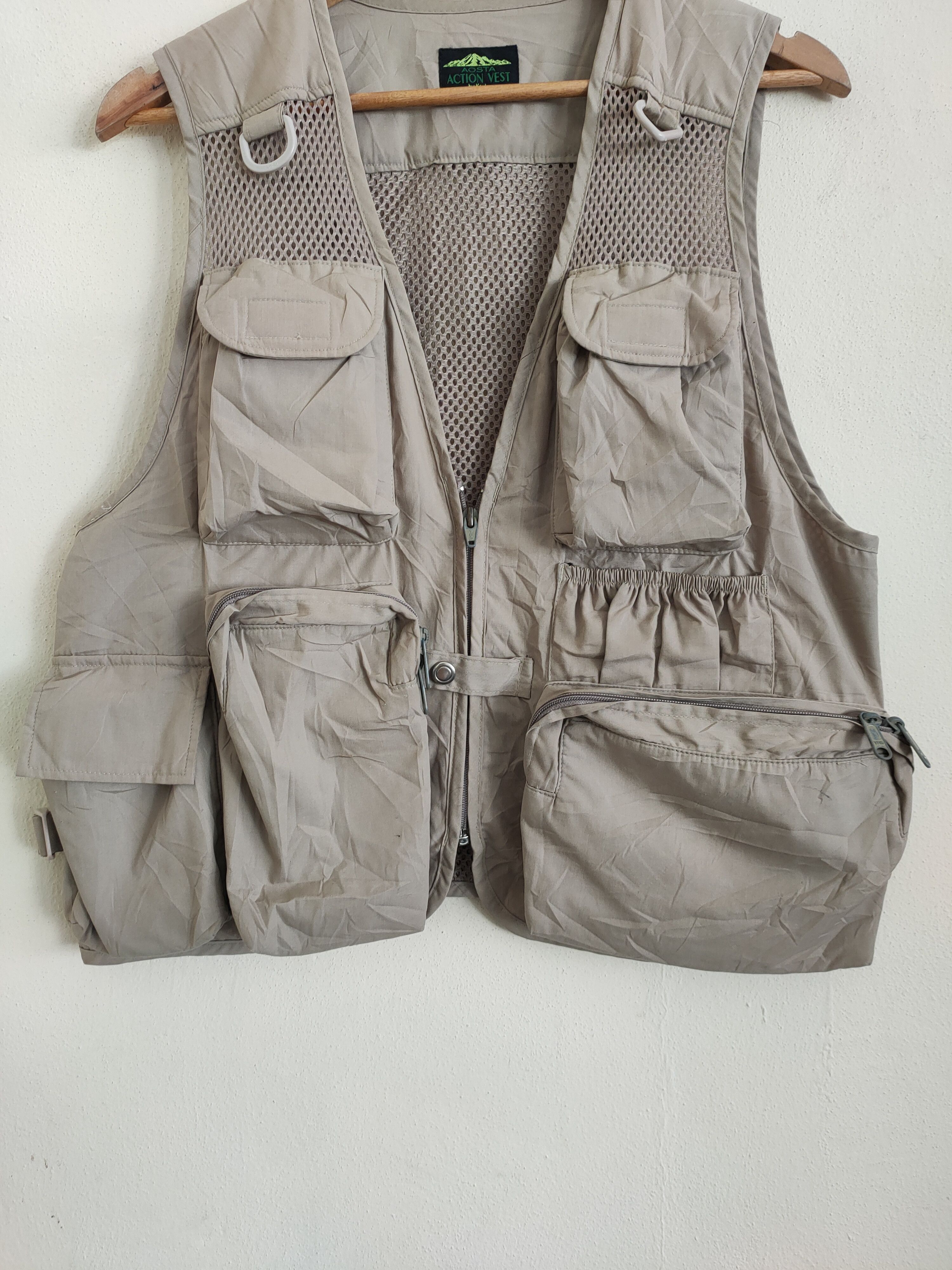 Designer × Japanese Brand × Vintage Vintage Aosta Action Vest photographer by kenko Size US M / EU 48-50 / 2 - 4 Thumbnail