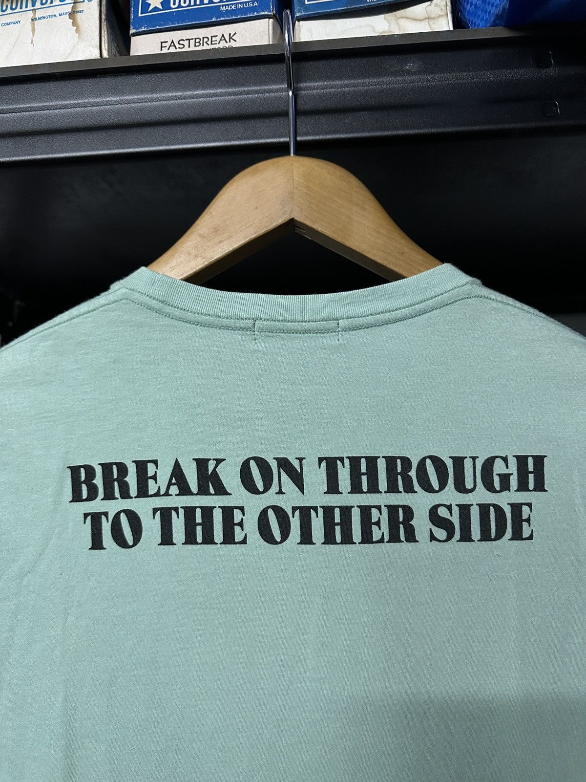 Hysteric Glamour Vintage Hysteric Glamour Nekad Girl Tee Green Size US M / EU 48-50 / 2 - 9 Thumbnail