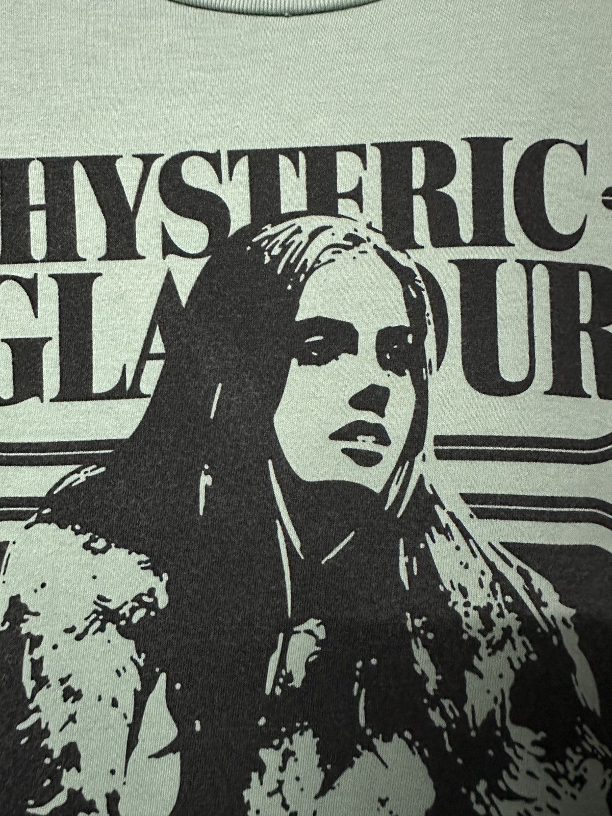 Hysteric Glamour Vintage Hysteric Glamour Nekad Girl Tee Green Size US M / EU 48-50 / 2 - 4 Thumbnail