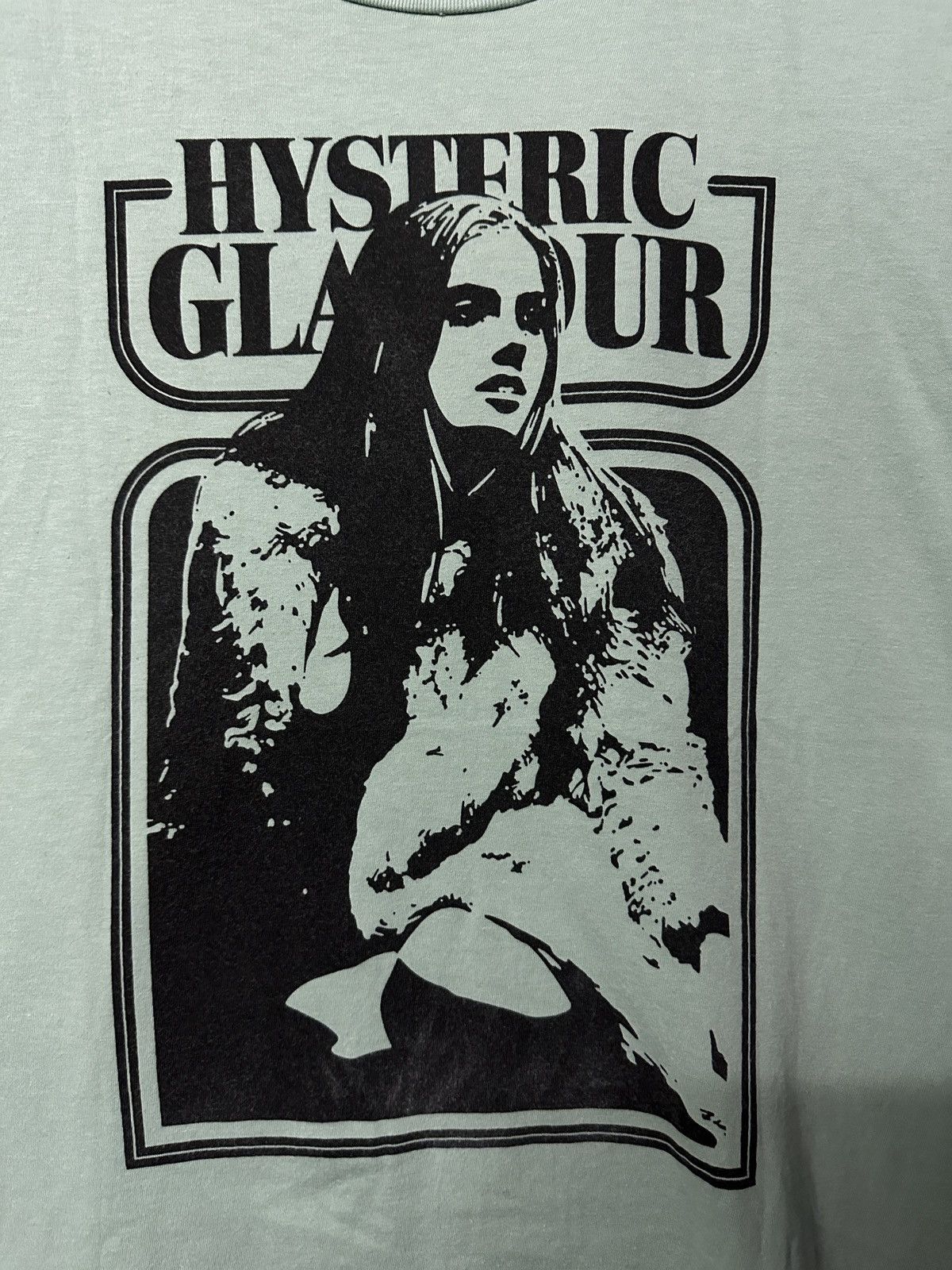 Hysteric Glamour Vintage Hysteric Glamour Nekad Girl Tee Green Size US M / EU 48-50 / 2 - 2 Thumbnail
