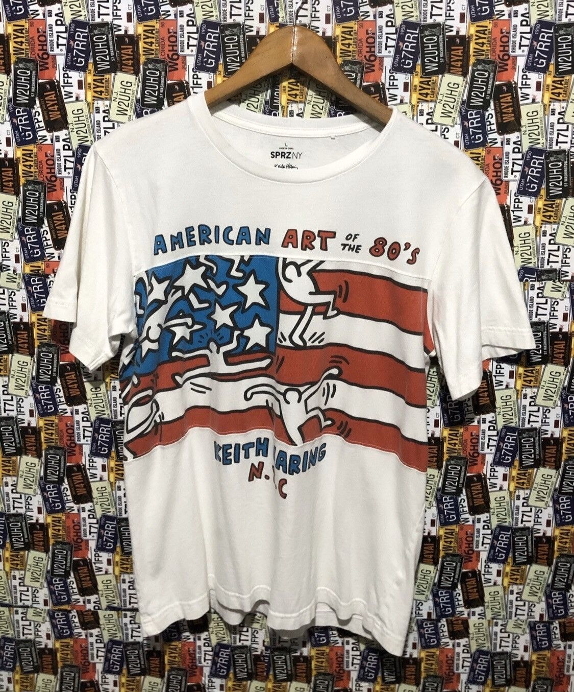 Japanese Brand × Keith Haring Keith Haring T shirt American Pop Art Design Graffiti Size US L / EU 52-54 / 3 - 1 Thumbnail
