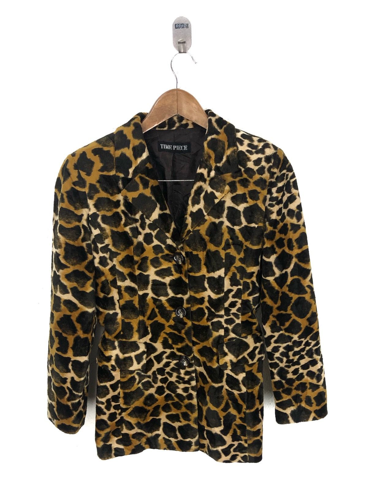 Designer Time Piece Nice Design Leopard Stripe Jacket Size US S / EU 44-46 / 1 - 1 Thumbnail