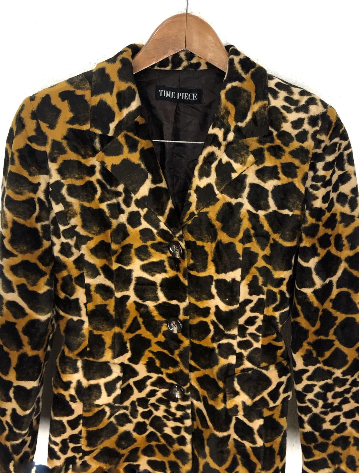 Designer Time Piece Nice Design Leopard Stripe Jacket Size US S / EU 44-46 / 1 - 2 Thumbnail