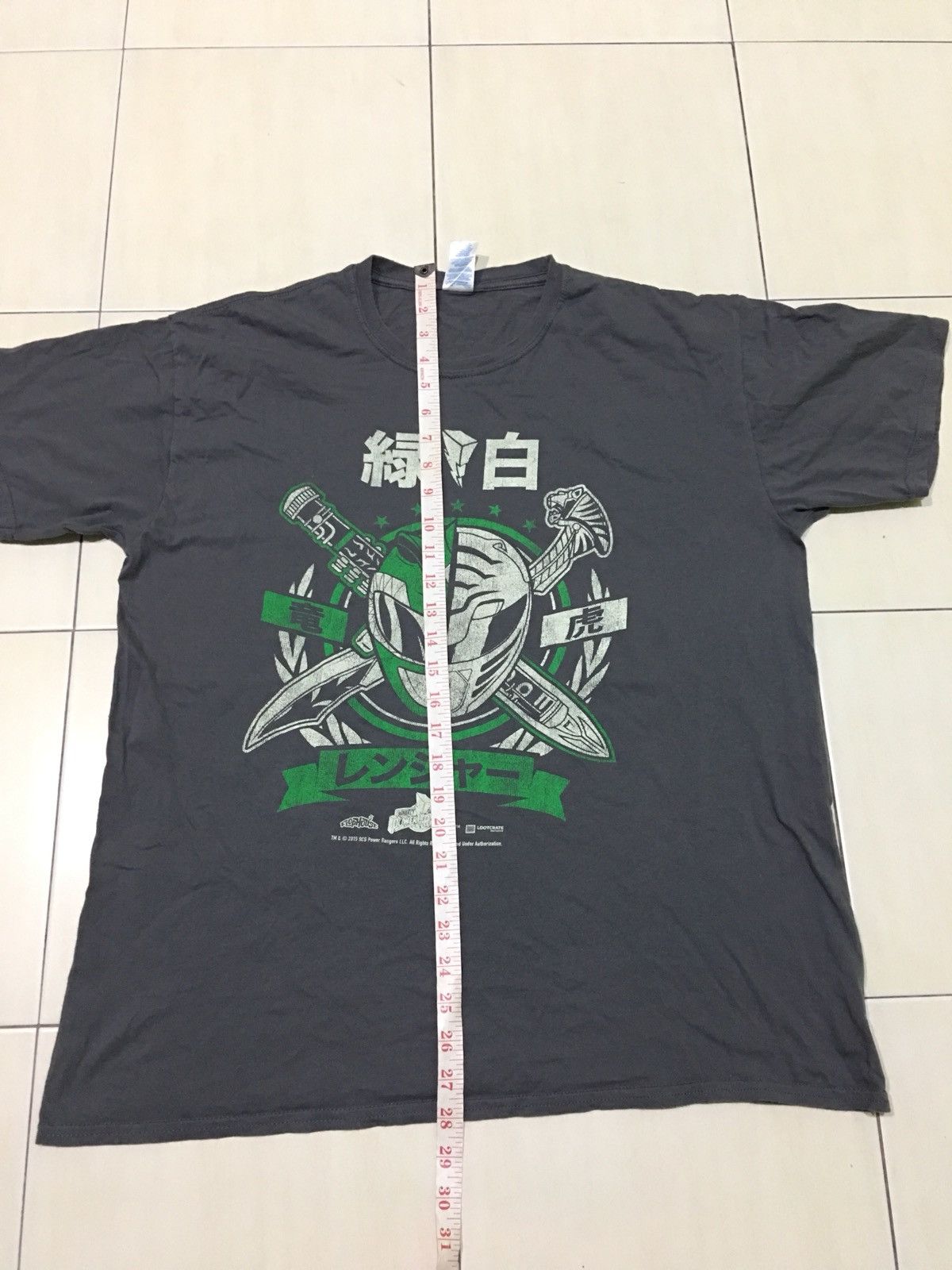 Cartoon Network Power Rangers Might Morphin 2015 Anime x Japanese shirt Size US XL / EU 56 / 4 - 8 Thumbnail
