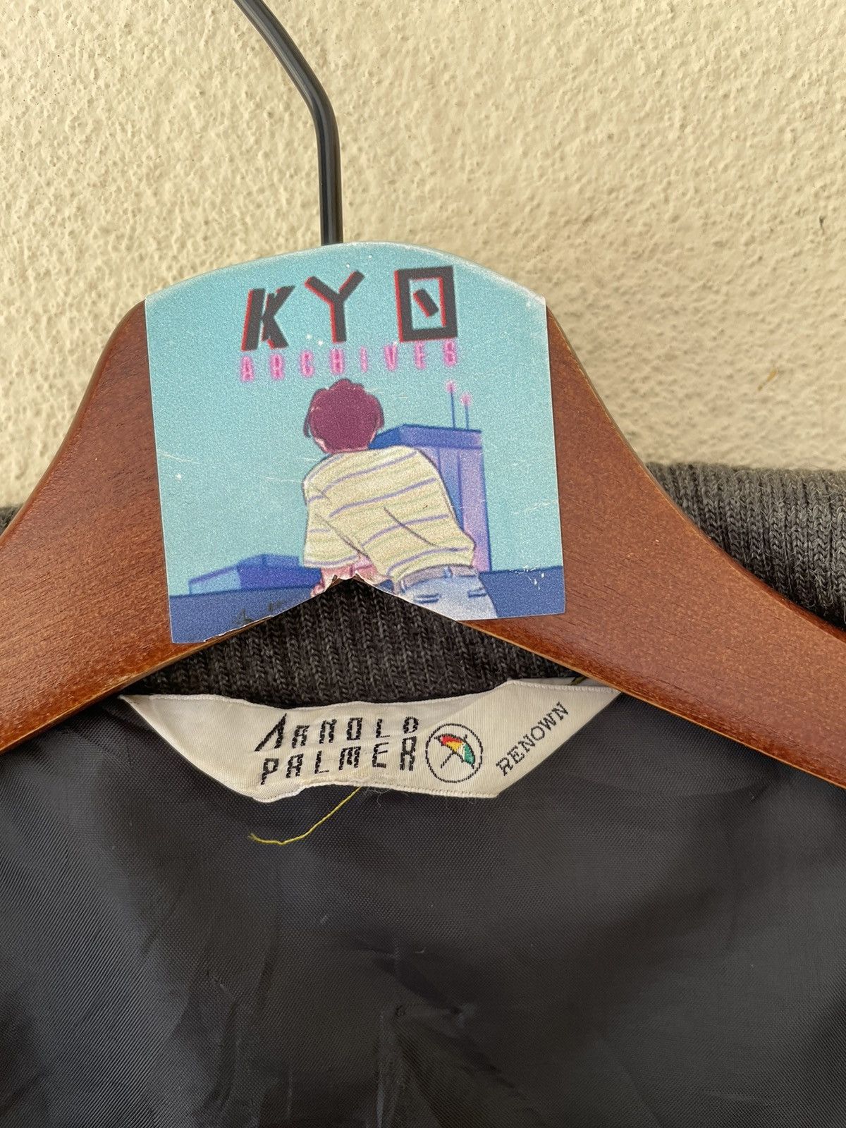 Japanese Brand × Vintage VINTAGE ARNOLD PALMER BOMBER JACKET Size US L / EU 52-54 / 3 - 8 Thumbnail