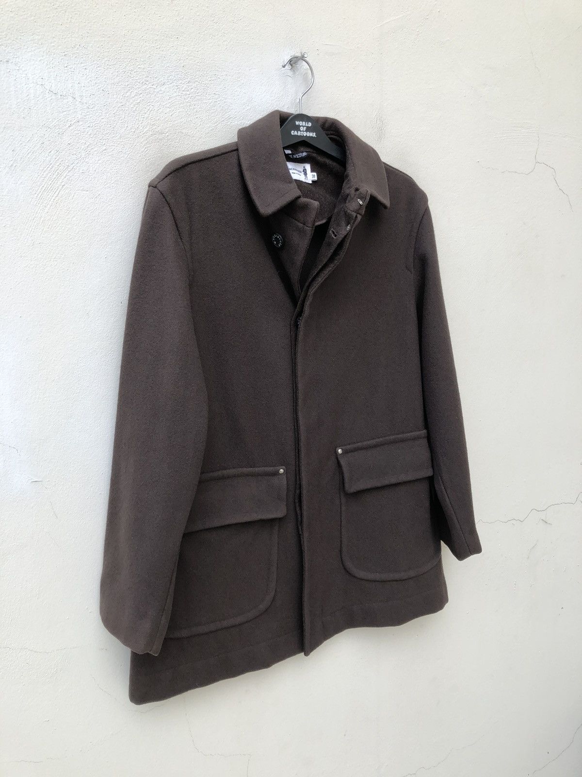 Mackintosh Mackintosh Made in Scotland Double Pocket Wool Coat Jacket Size US M / EU 48-50 / 2 - 4 Thumbnail