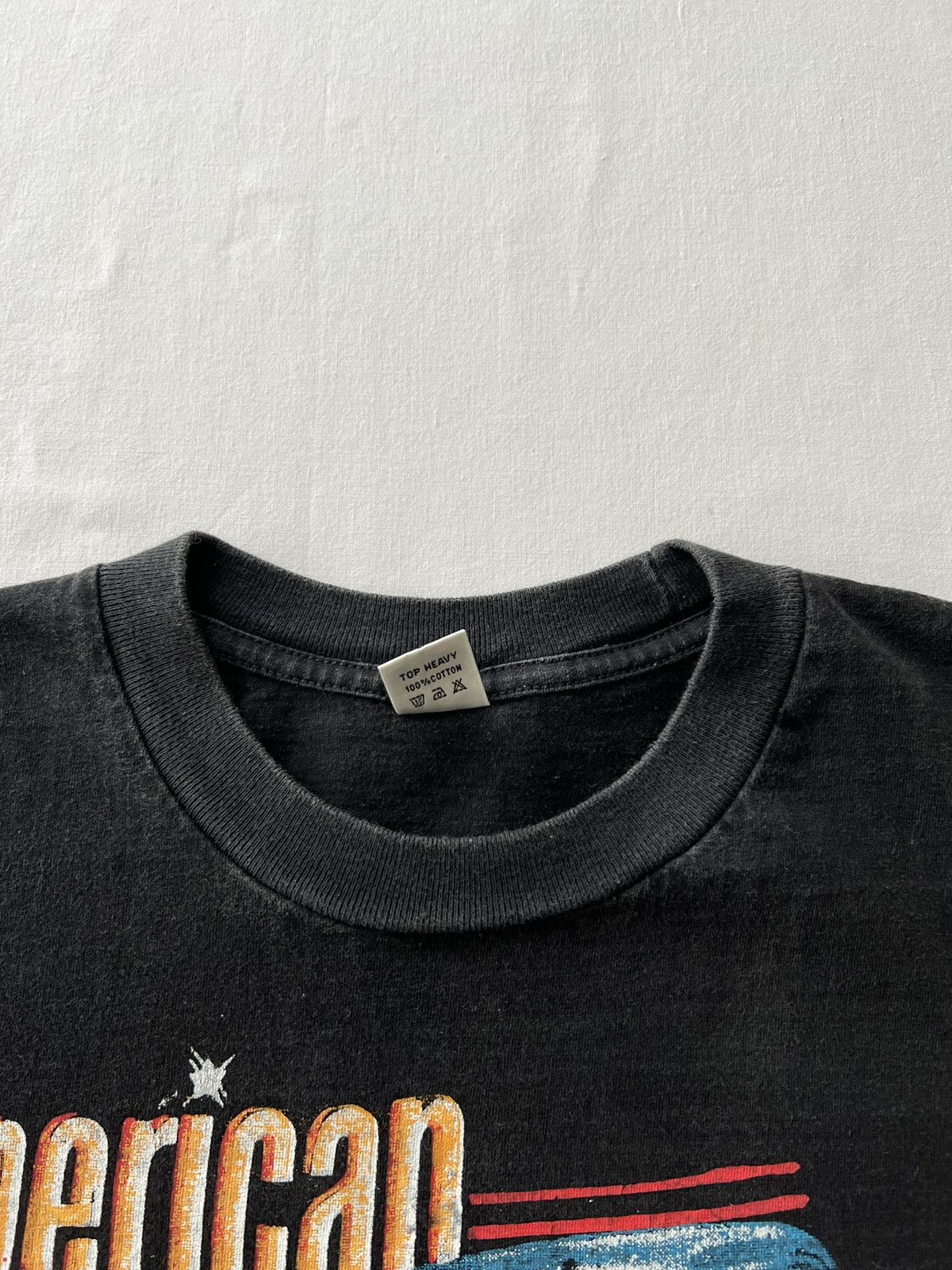 Harley Davidson Vintage 90s Harley Davidson USA Faded Black Tee Size US L / EU 52-54 / 3 - 10 Thumbnail