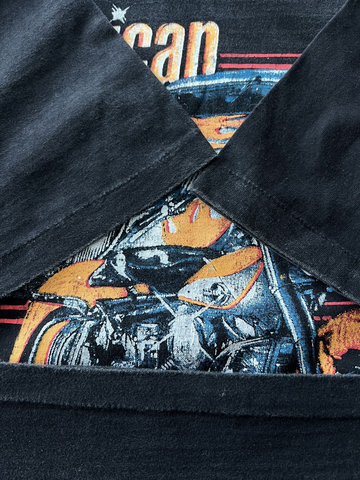 Harley Davidson Vintage 90s Harley Davidson USA Faded Black Tee Size US L / EU 52-54 / 3 - 6 Thumbnail