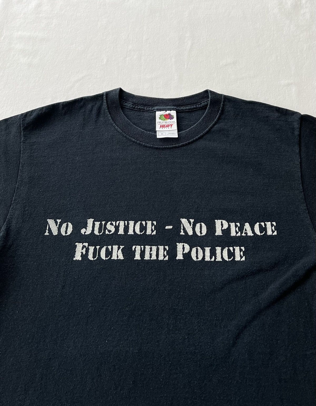 Band Tees Vintage 2000s No Justice No Peace Fuck The Police Tee Size US M / EU 48-50 / 2 - 3 Thumbnail