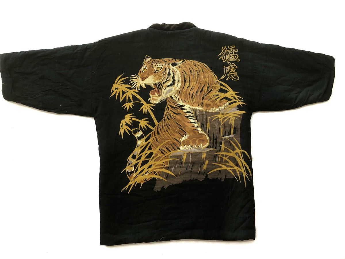 Japanese Brand DELETE❌BIG TIGER Art Kimono Hanten Japan Olympic Tokyo 2020 Size US L / EU 52-54 / 3 - 1 Thumbnail