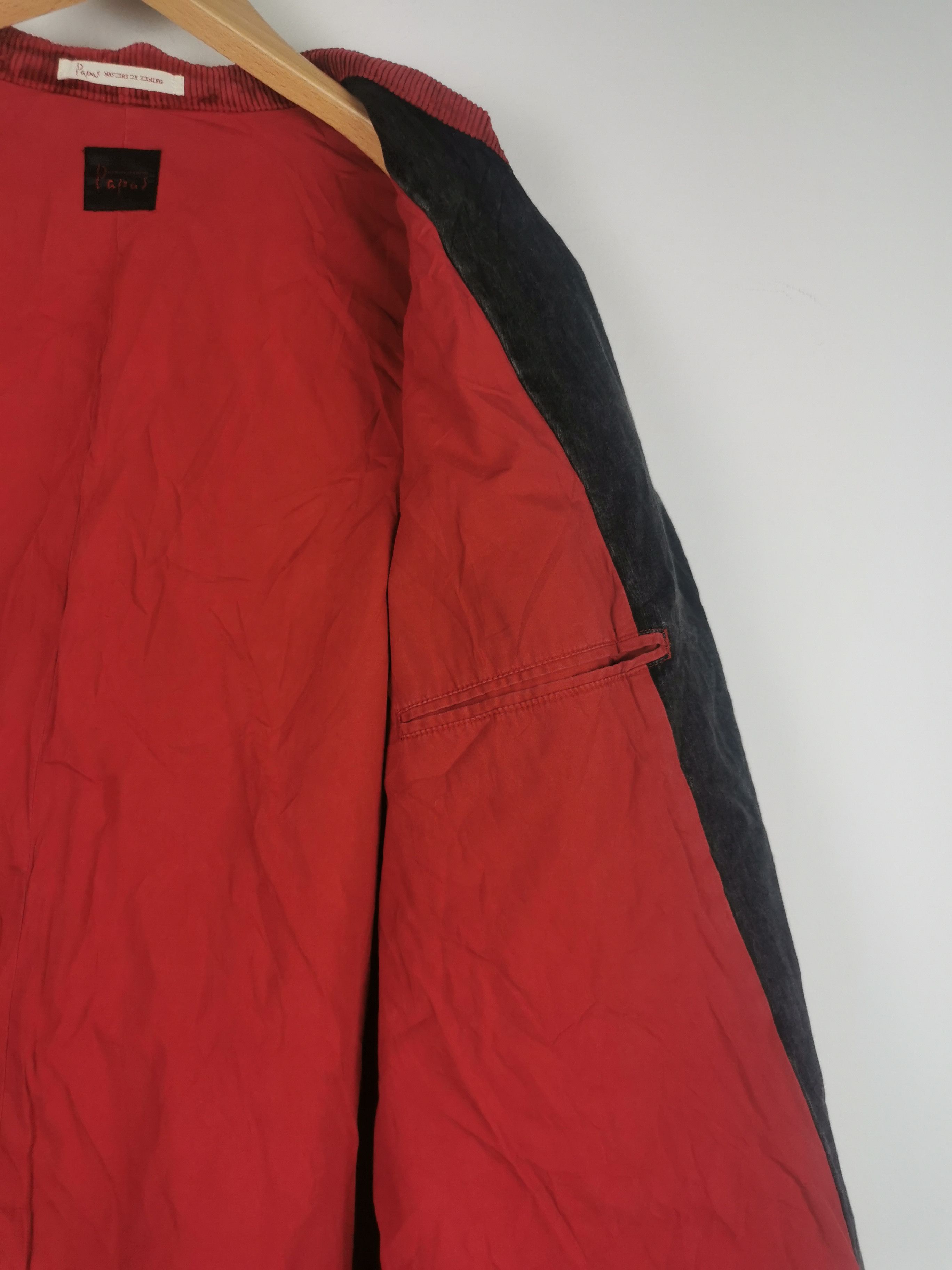 Issey Miyake × Japanese Brand × Vintage Vintage Papas Button Up Chore Denim Jacket Size US M / EU 48-50 / 2 - 8 Thumbnail