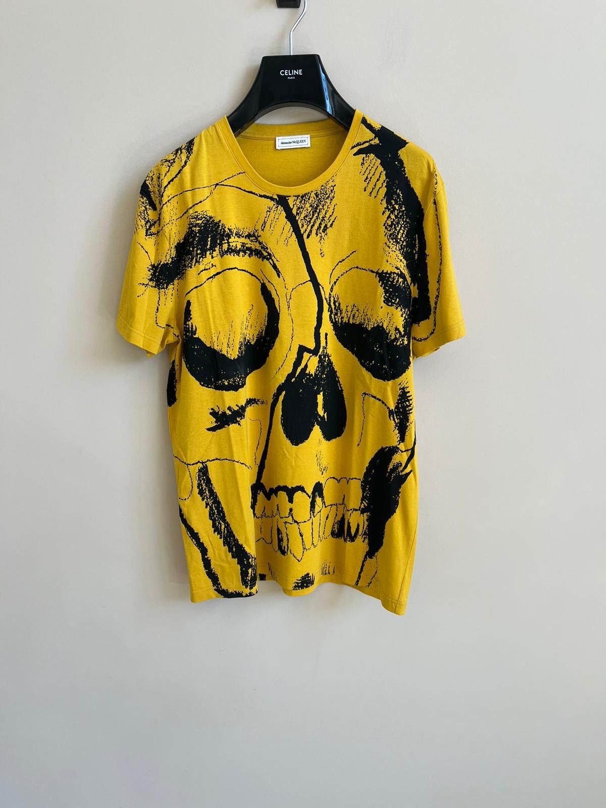 Alexander McQueen T-Shirt in Yellow Color Size US M / EU 48-50 / 2 - 1 Thumbnail