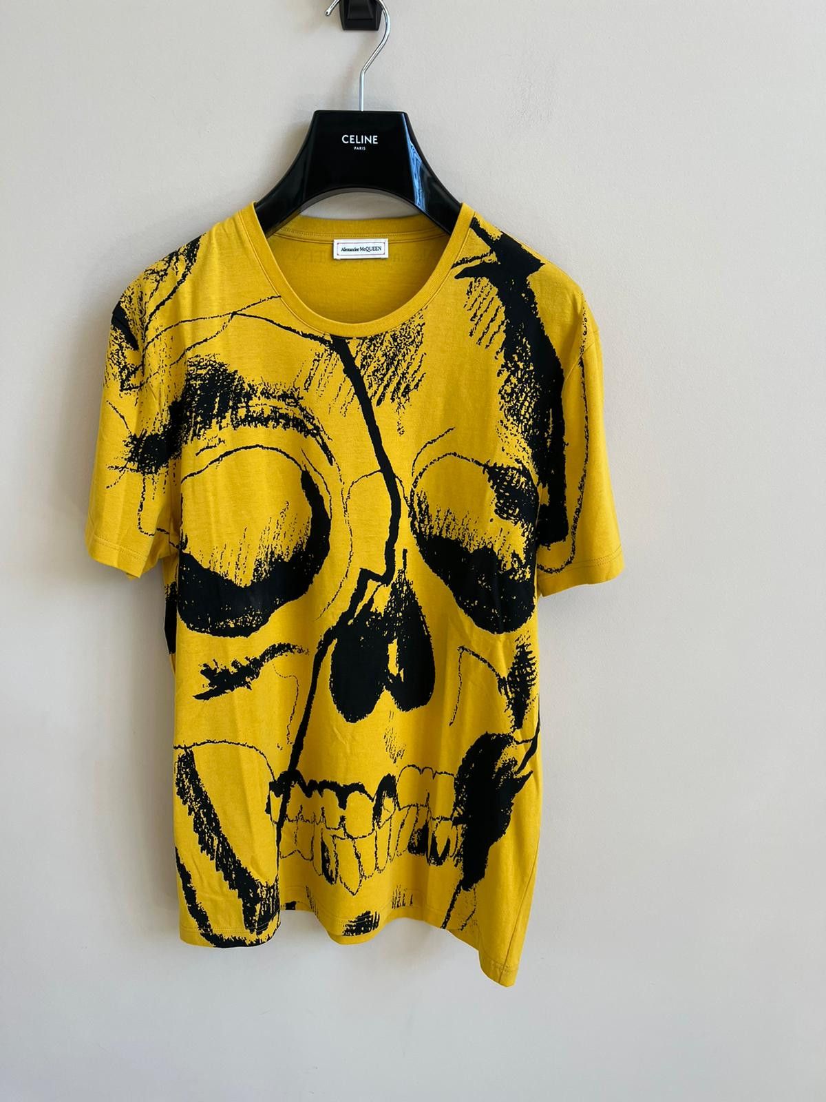 Alexander McQueen T-Shirt in Yellow Color Size US M / EU 48-50 / 2 - 5 Thumbnail