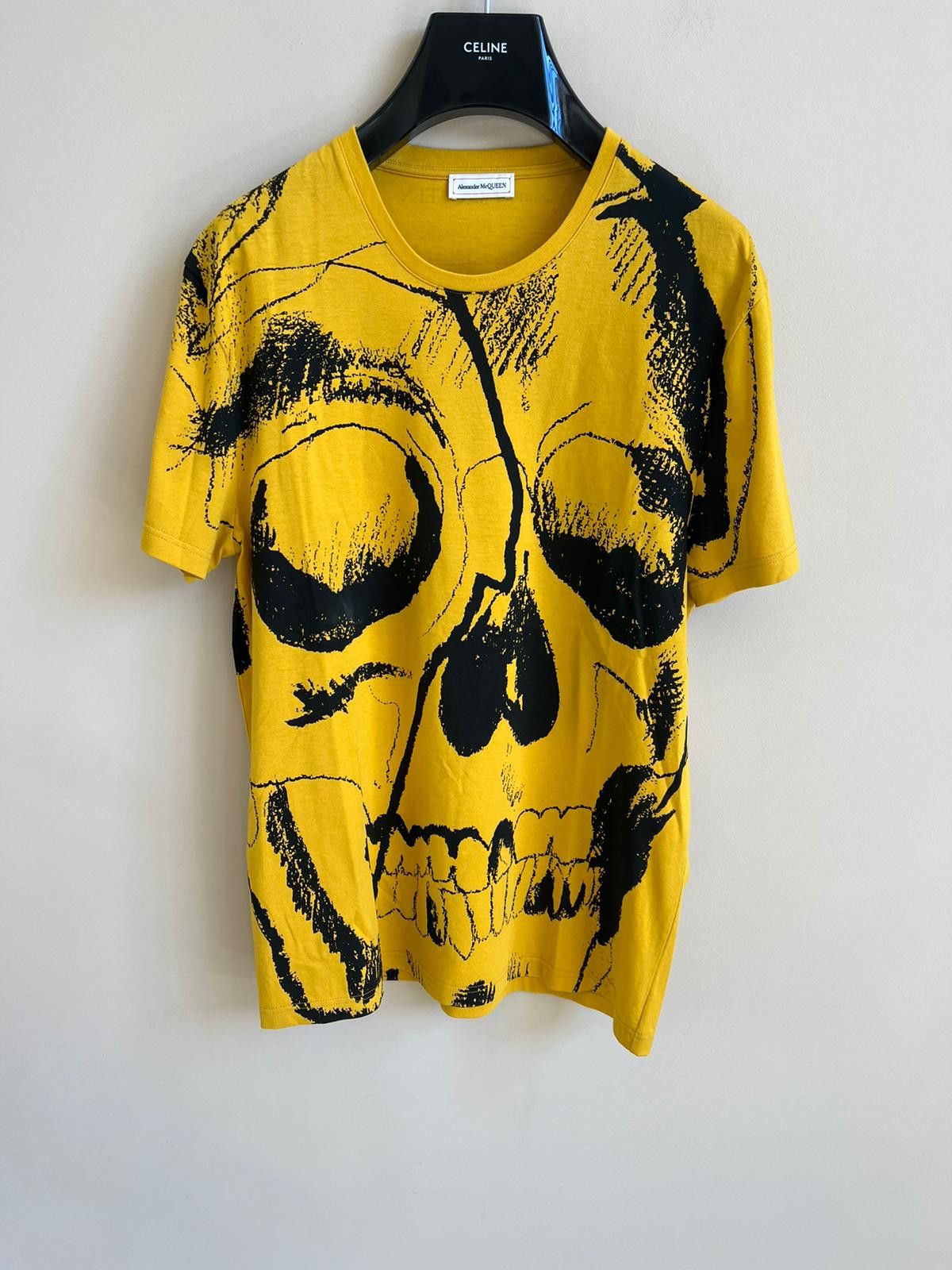 Alexander McQueen T-Shirt in Yellow Color Size US M / EU 48-50 / 2 - 10 Thumbnail