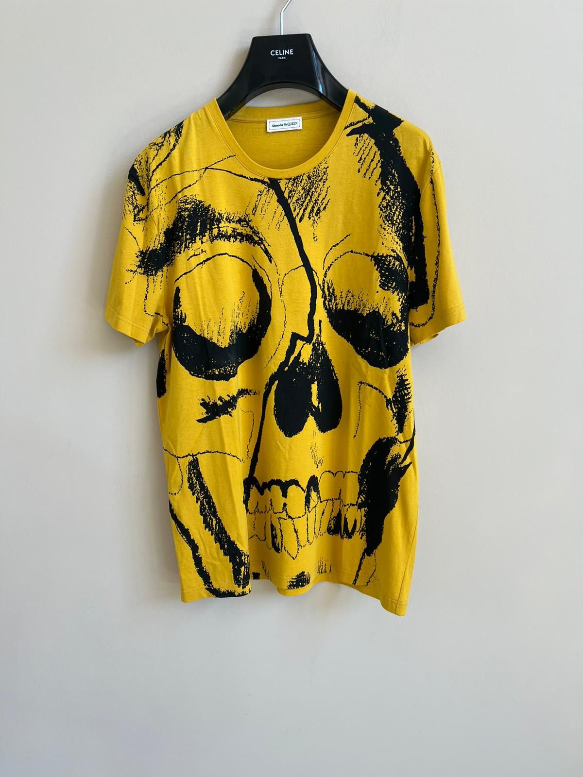 Alexander McQueen T-Shirt in Yellow Color Size US M / EU 48-50 / 2 - 2 Thumbnail