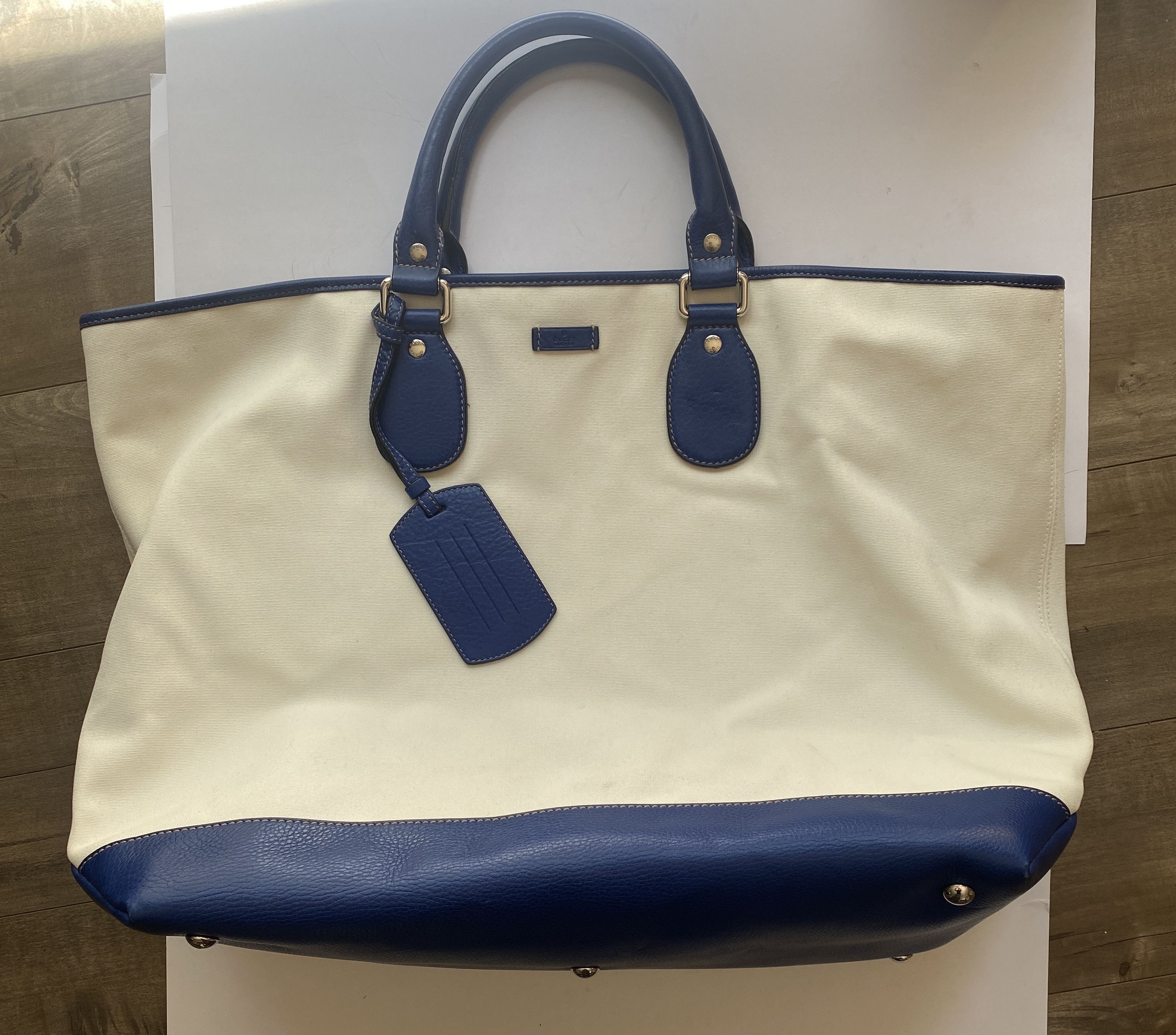 Gucci GUCCI Large Travel/ Work Tote Retail $2190 Size ONE SIZE - 1 Thumbnail