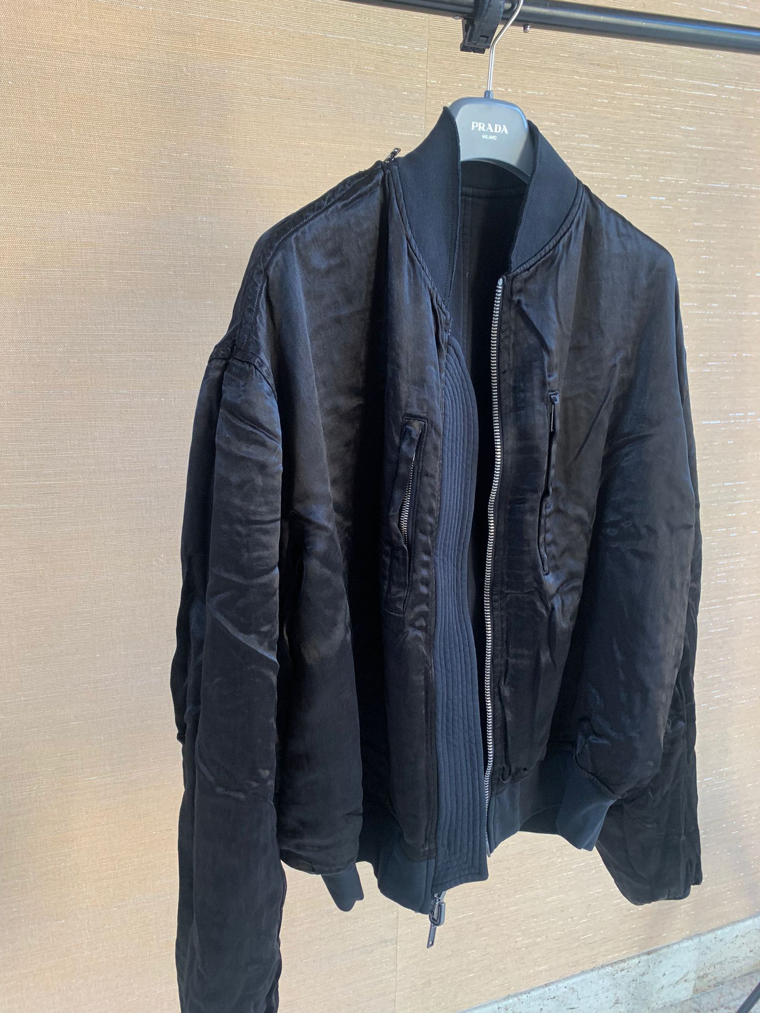 Haider Ackermann Gathered Bomber Perth Size US L / EU 52-54 / 3 - 3 Thumbnail
