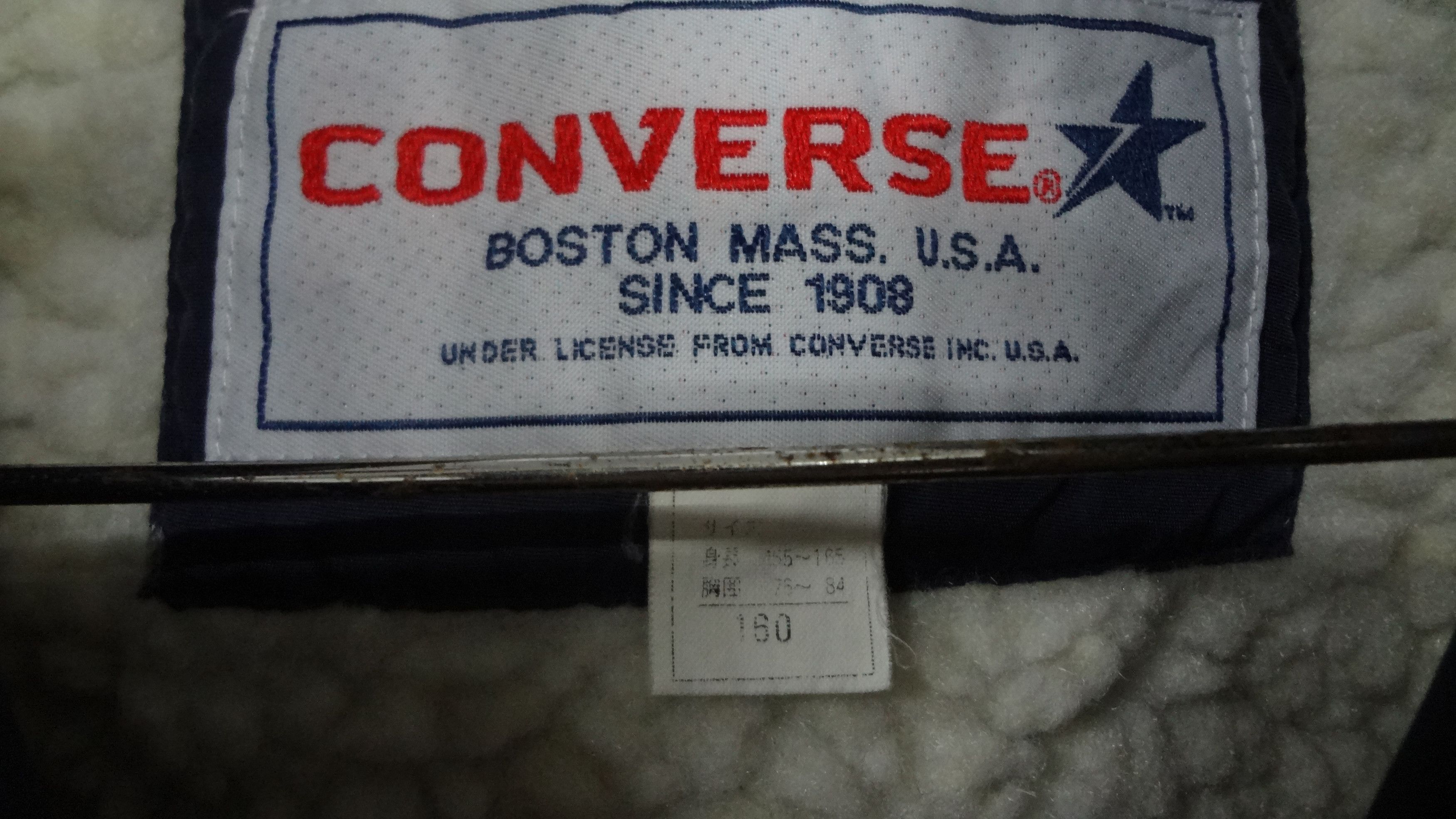 Converse × Vintage 90s Converse WINTER Jacket Parka Long Jacket Big Logo Size US L / EU 52-54 / 3 - 5 Thumbnail