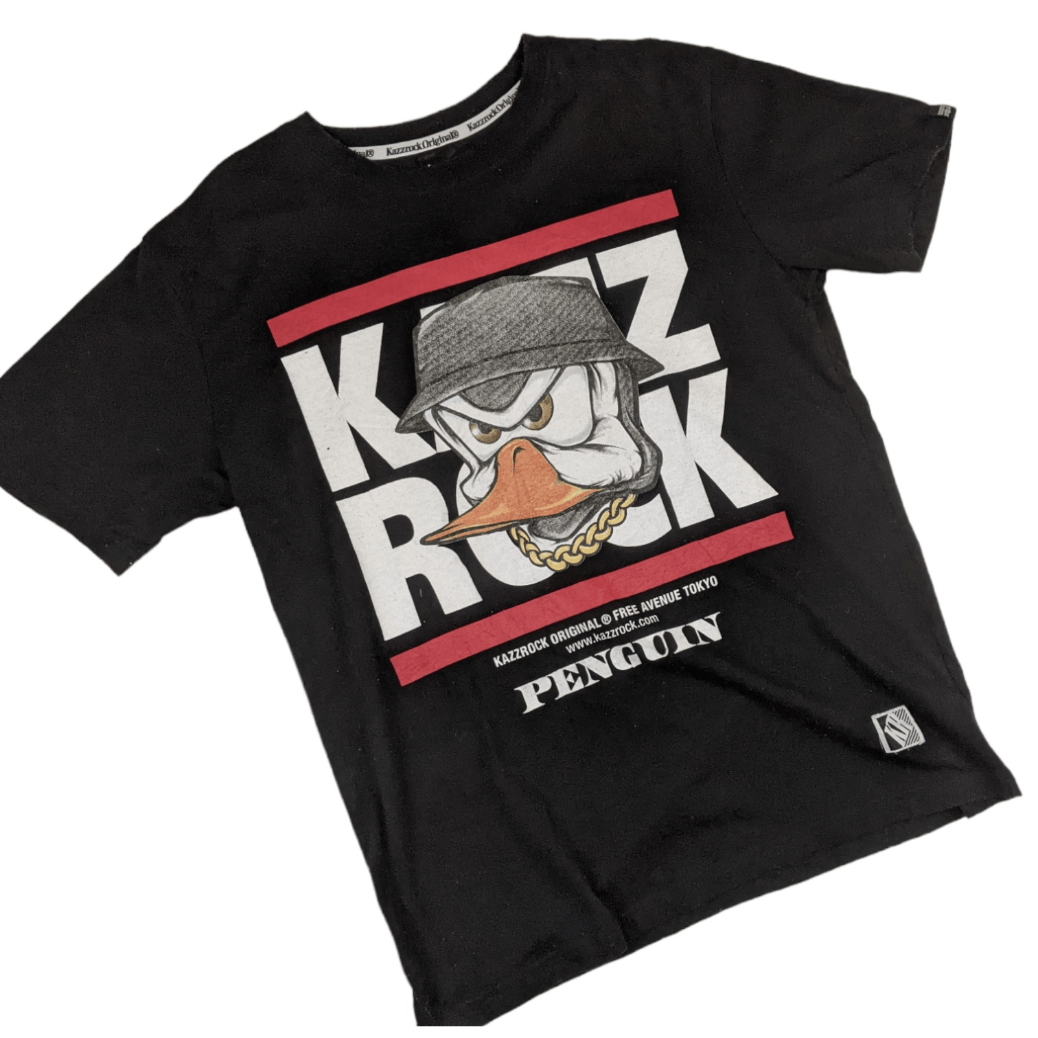 Japanese Brand Japan KAZROCK Big Logo Spell Out T-Shirt Size US L / EU 52-54 / 3 - 3 Thumbnail