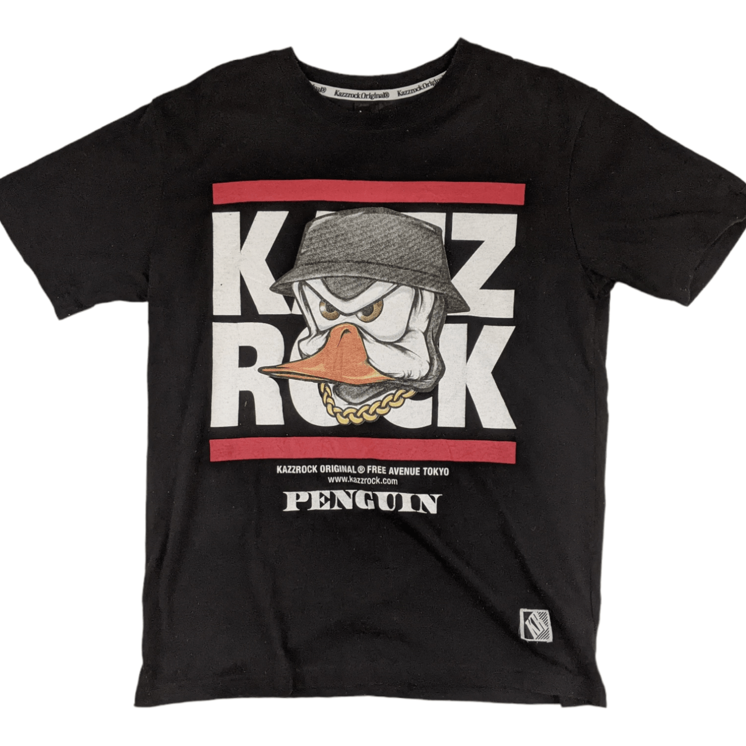 Japanese Brand Japan KAZROCK Big Logo Spell Out T-Shirt Size US L / EU 52-54 / 3 - 2 Thumbnail