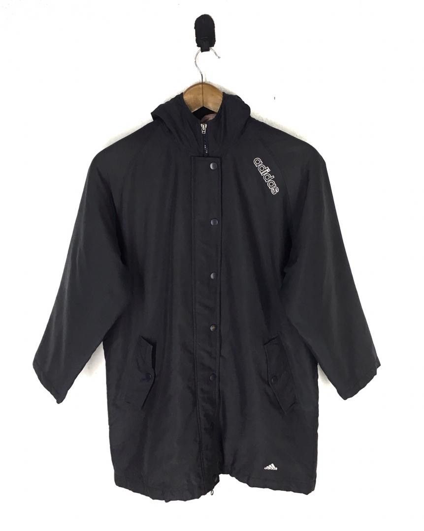 Adidas × Vintage Adidas long jacket hoodie Size US M / EU 48-50 / 2 - 1 Thumbnail