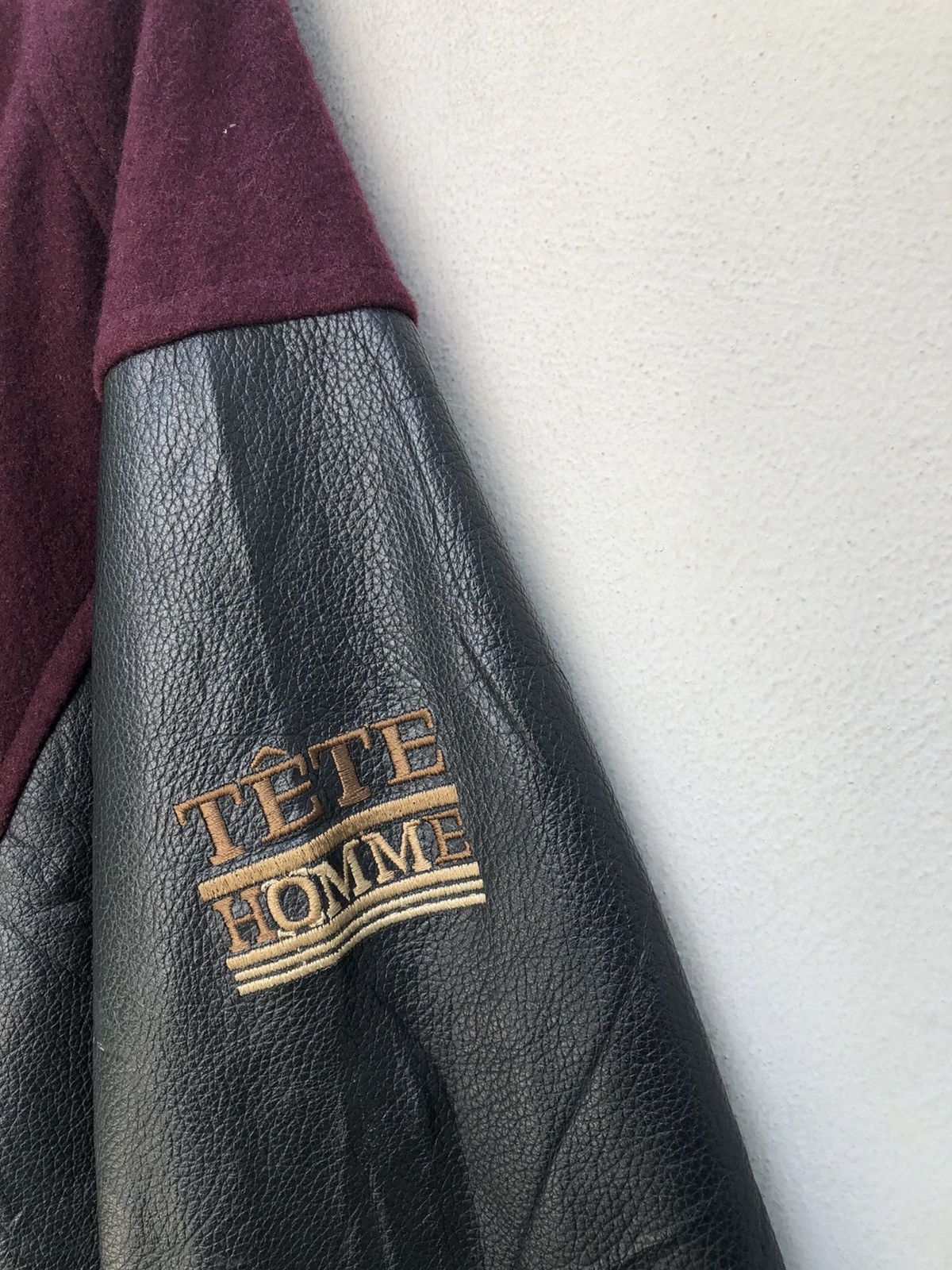 Tete Homme Tete Homme Made in Japan Reversible Bomber Varsity Jacket Size US XL / EU 56 / 4 - 12 Thumbnail