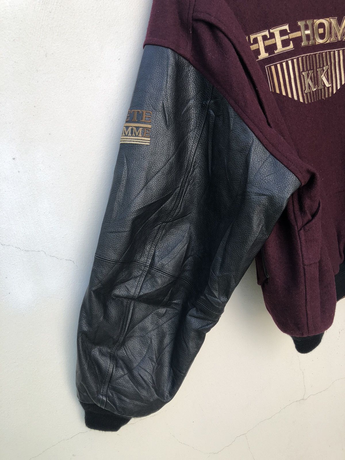 Tete Homme Tete Homme Made in Japan Reversible Bomber Varsity Jacket Size US XL / EU 56 / 4 - 6 Thumbnail